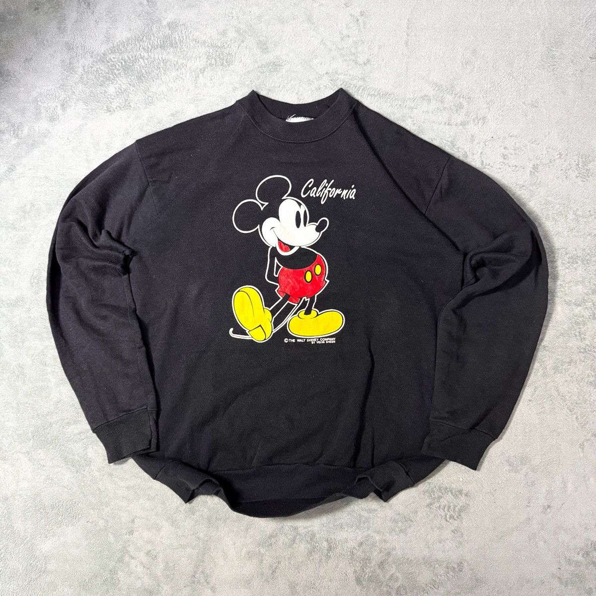Mickey Mouse × Velva Sheen × Vintage Vintage 90s Mickey Mouse Disney by Velva Sheen Size US L / EU 52-54 / 3 - 1 Thumbnail