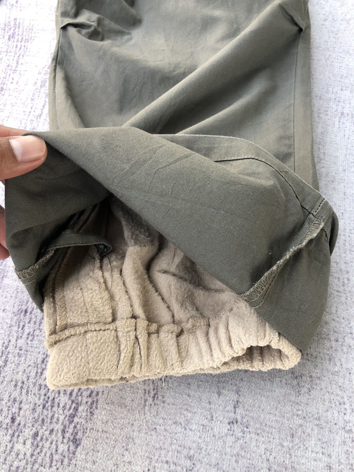 Vintage Cargo Stretchable Waist Trousers With 6 Pocket Workware Size US 26 / EU 42 - 5 Thumbnail