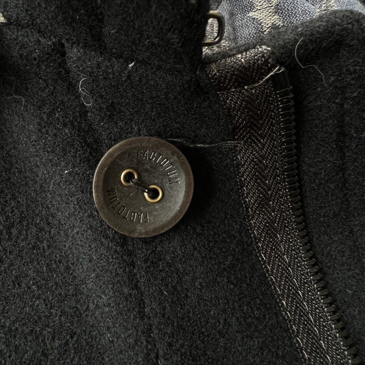 FACTOTUM 🔥 FACTOTUM HOODIE OVERCOAT ZIPPER Size US S / EU 44-46 / 1 - 13 Thumbnail