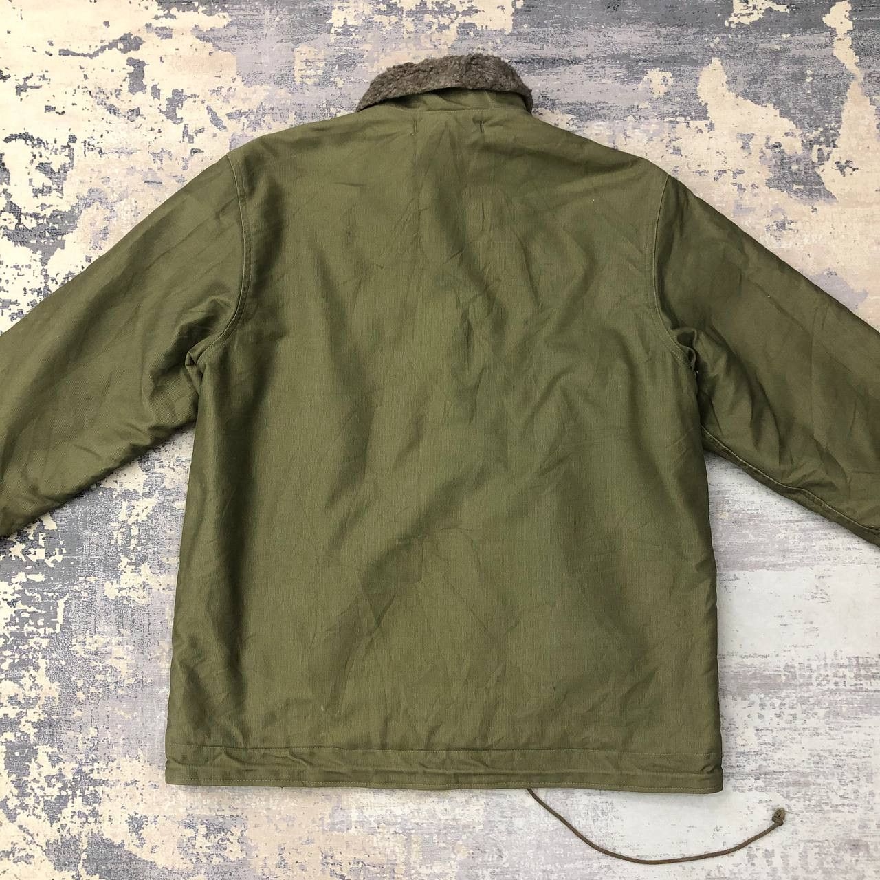 Vintage Y634 VTG NAVY DEPARTMENT SHERPA WOOL JACKETS Size US M / EU 48-50 / 2 - 3 Thumbnail