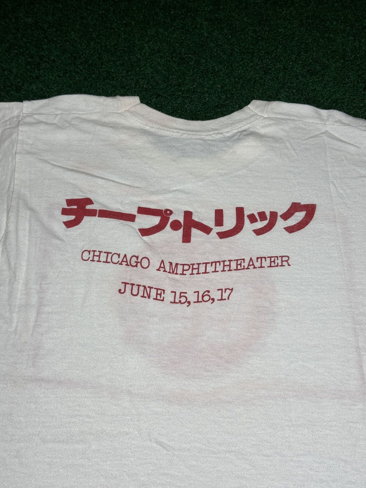 Band Tees × Vintage Vtg 80s Cheap Trick Japanese Flag Chicago Concert T Shirt Size US S / EU 44-46 / 1 - 5 Thumbnail