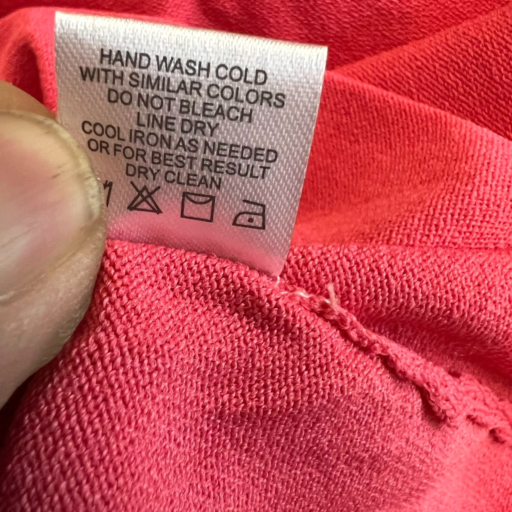 Vintage ERIN LONDON Tank Womens Petites PS Coral Sleeveless Scoop Neck Nylon Rayon Solid Womens Size S / US 4 / IT 40 - 6 Thumbnail