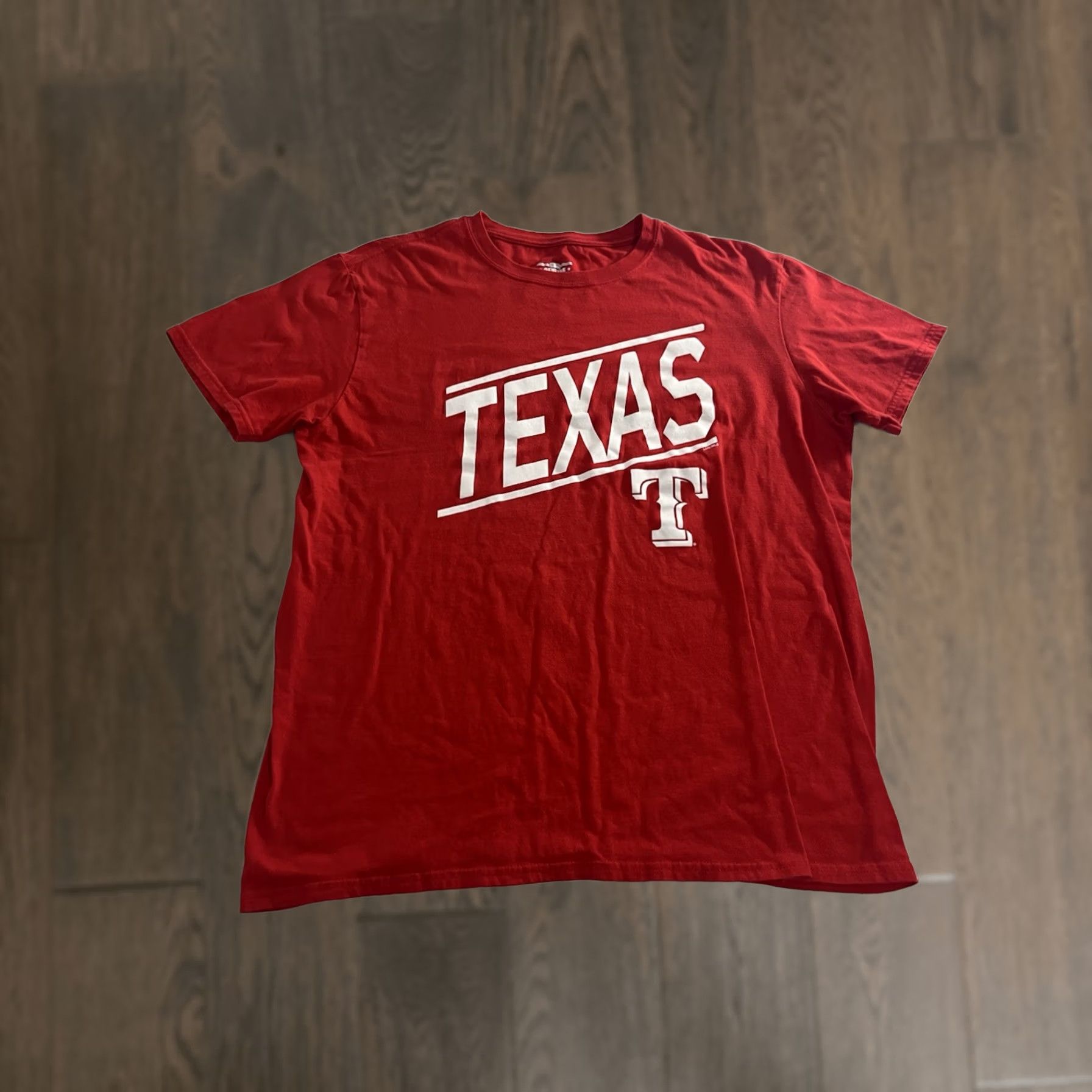 MLB Texas Ranger Men T Shirt Large MLB Red Shirt Men Large Red Texas Ranger Logo Shirt Size US L / EU 52-54 / 3 - 1 Thumbnail