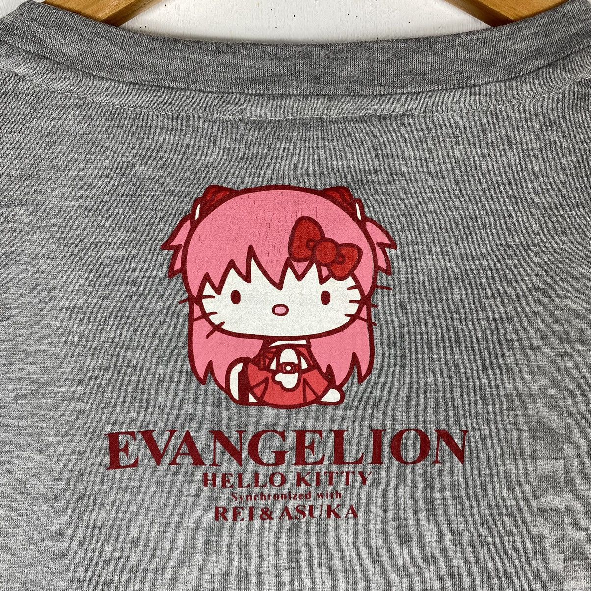 Anime × Cartoon Network × Japanese Brand HELLO KITTY EVANGELION REI & ASUKA ANIME COLLECTIBLE TEE Size US M / EU 48-50 / 2 - 7 Thumbnail