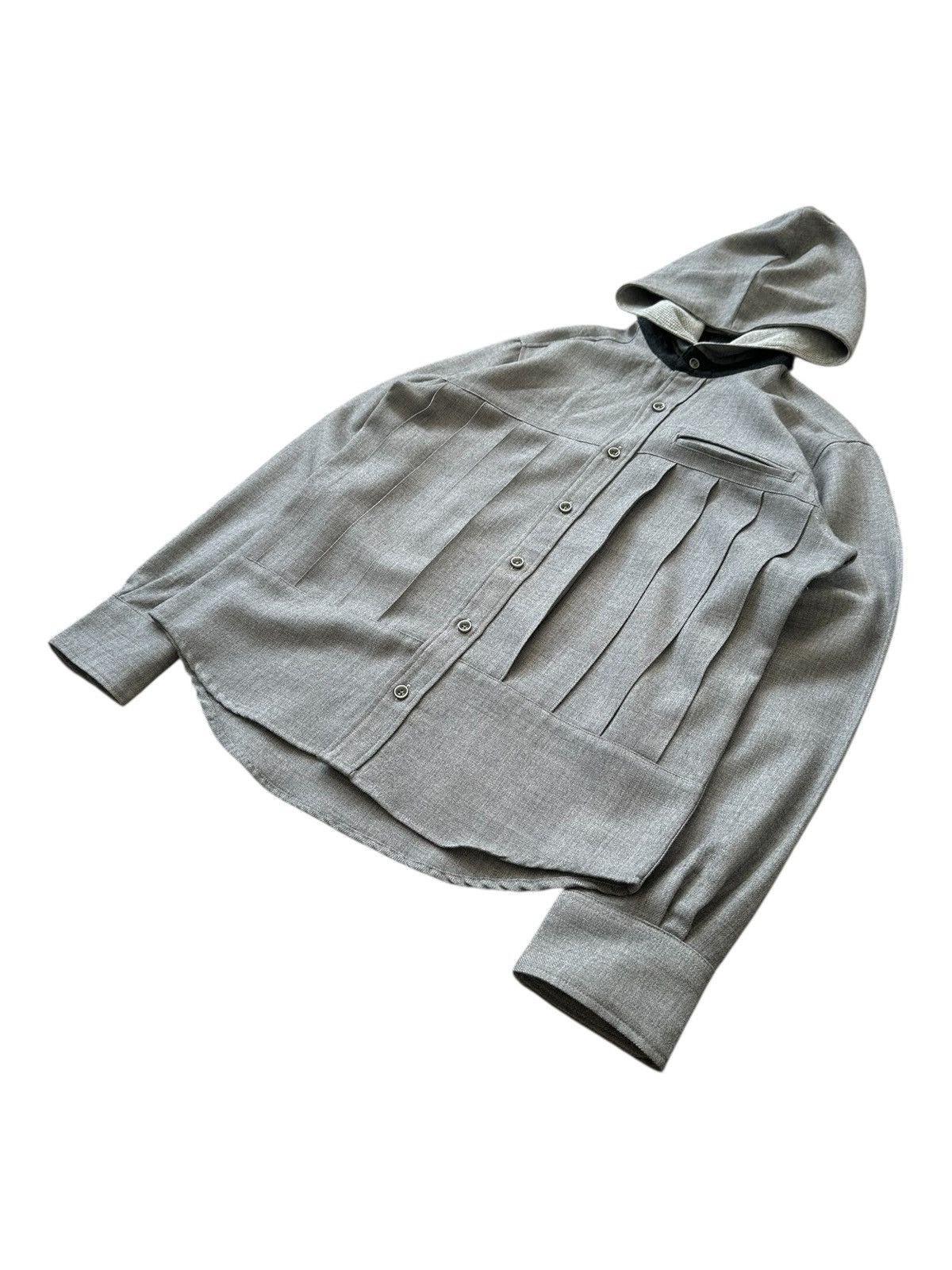 Slick 2006 A/W SINDEE button up shirt hoodie Size US M / EU 48-50 / 2 - 4 Thumbnail
