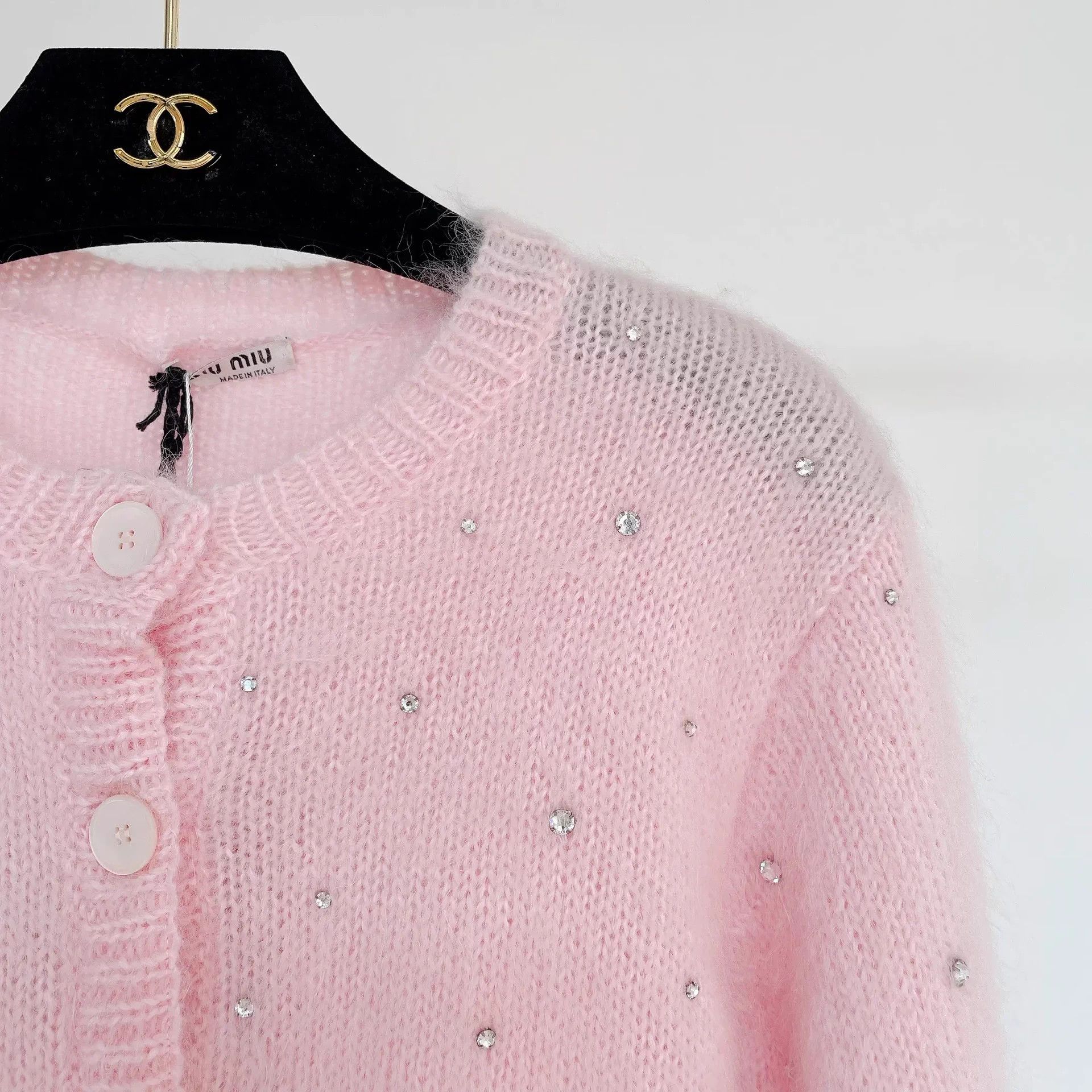Miu Miu MIU MIU Women's Pink Top 42 Size M / US 6-8 / IT 42-44 - 3 Thumbnail