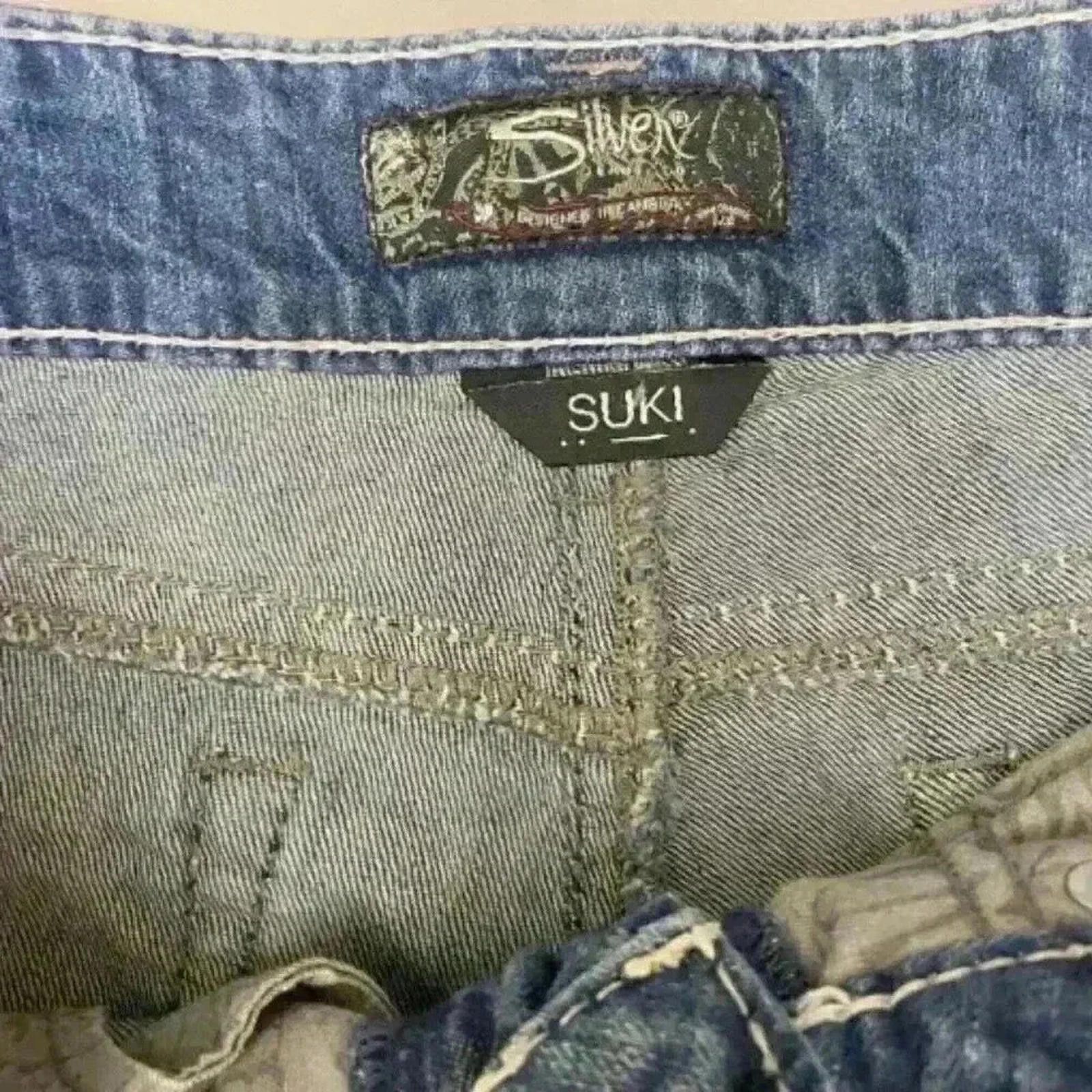 Silver Jeans Co. SILVER Suki Jeans MidRise Classic Stretch Bootcut Size 30/31 Size 30" / US 8 / IT 44 - 4 Thumbnail