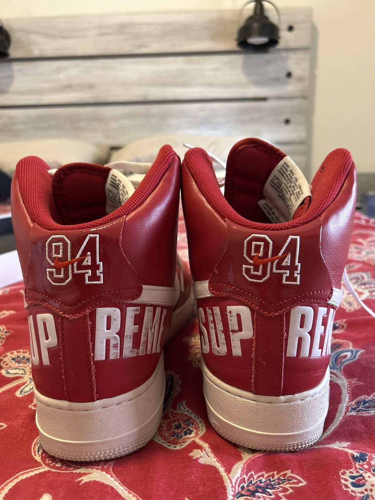 Nike × Supreme Supreme Nike Air Force 1 high Size US 13 / EU 46 - 7 Thumbnail