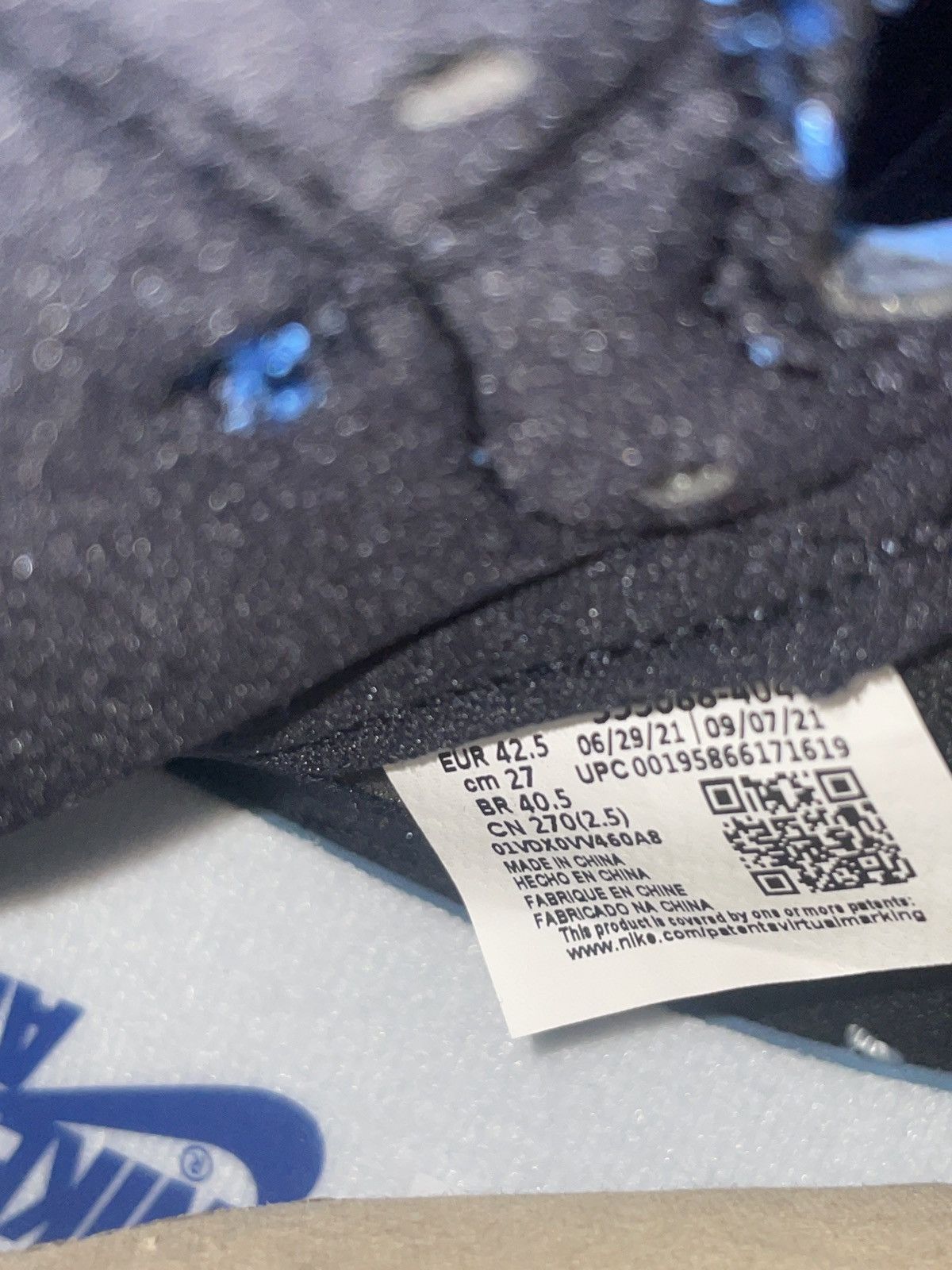 Jordan Brand Jordan 1 Dark Marina Blue Size US 9 / EU 42 - 5 Thumbnail
