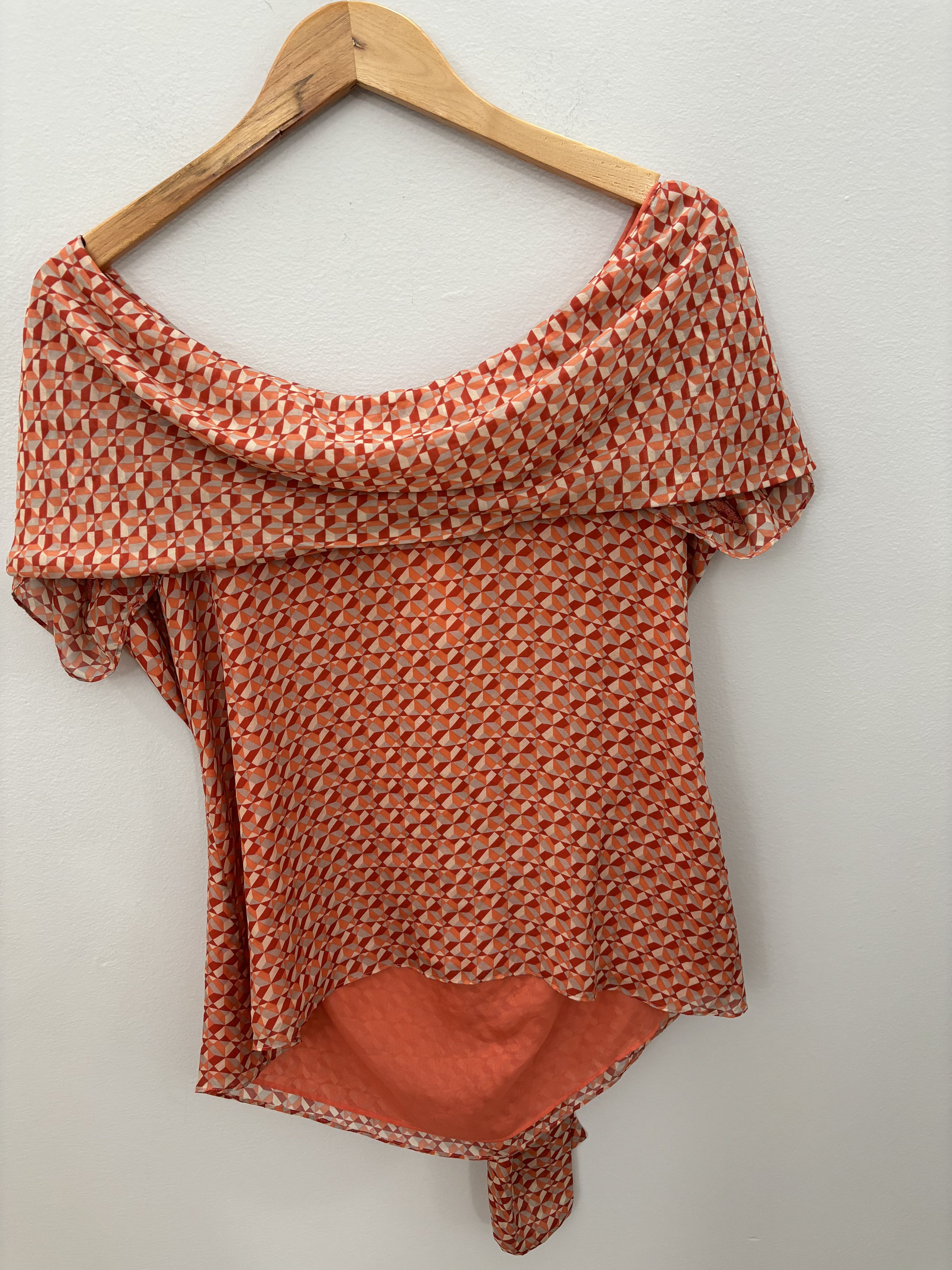 ZAPA ZAPA silk coral patterned blouse Size M / US 6-8 / IT 42-44 - 3 Thumbnail