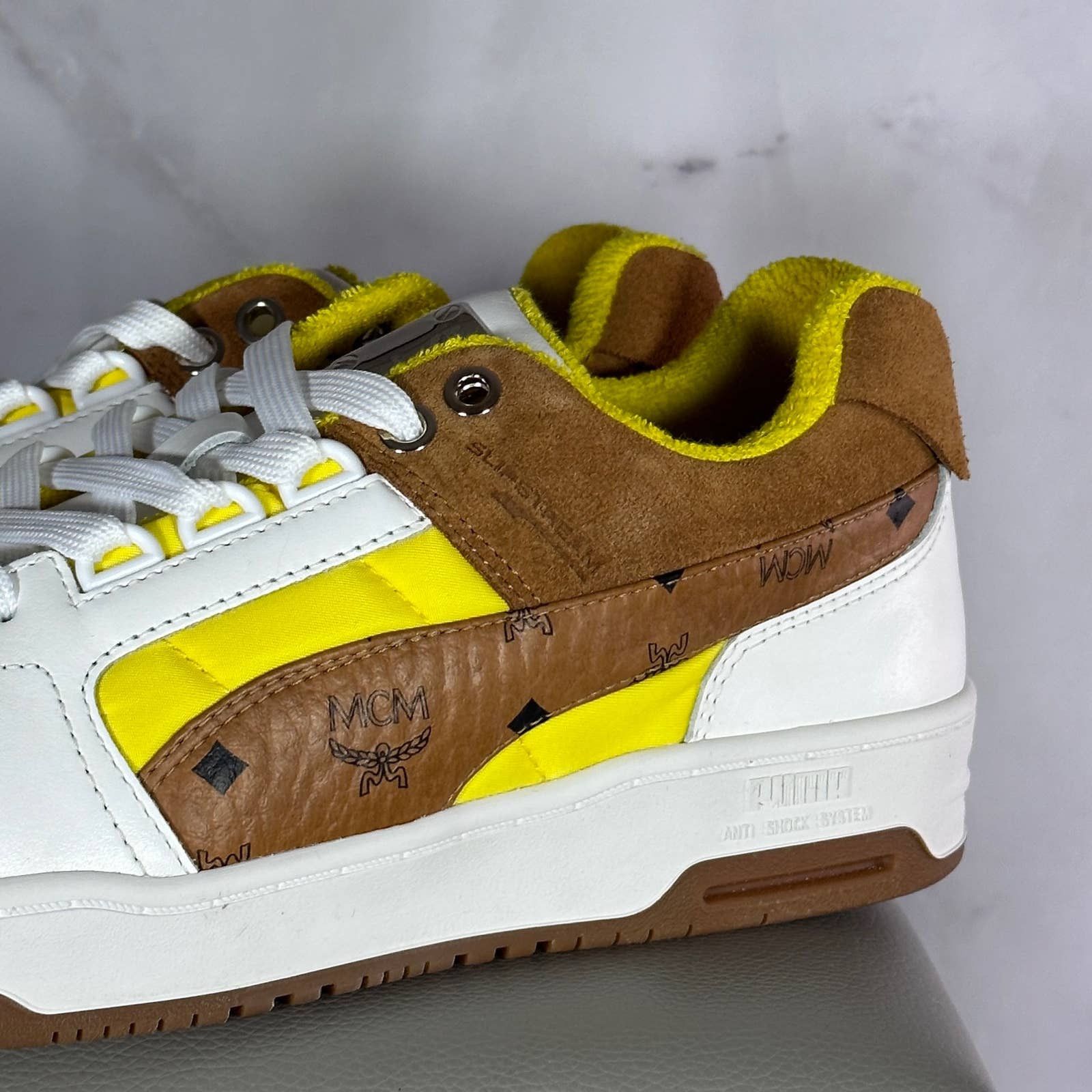MCM × Puma Slipstream Low White/Yellow Size US 8 / EU 41 - 3 Thumbnail