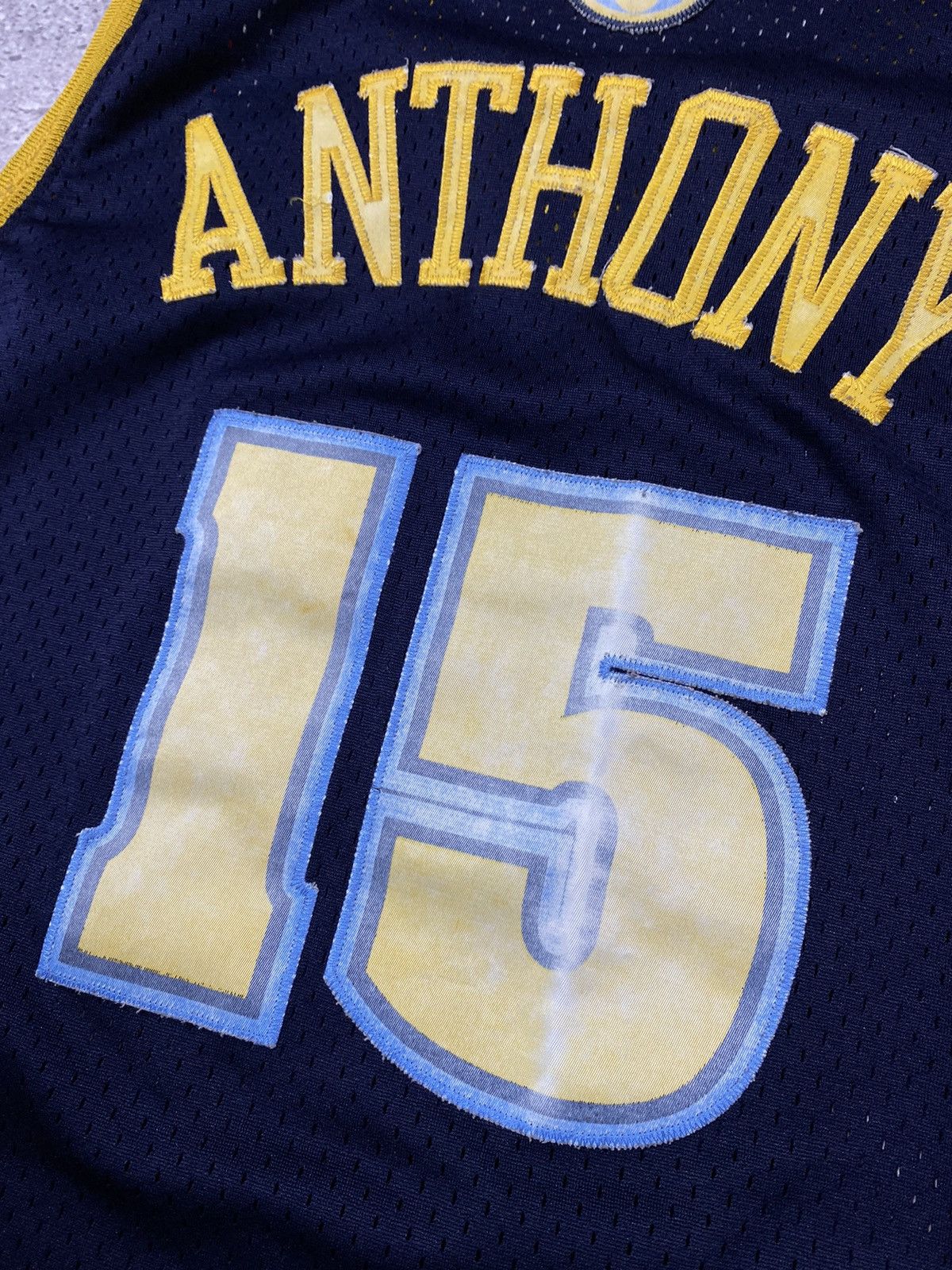 NBA Vintage Adidas DENVER NUGGETS #15 Anthony NBA jersey Size US XL / EU 56 / 4 - 14 Thumbnail