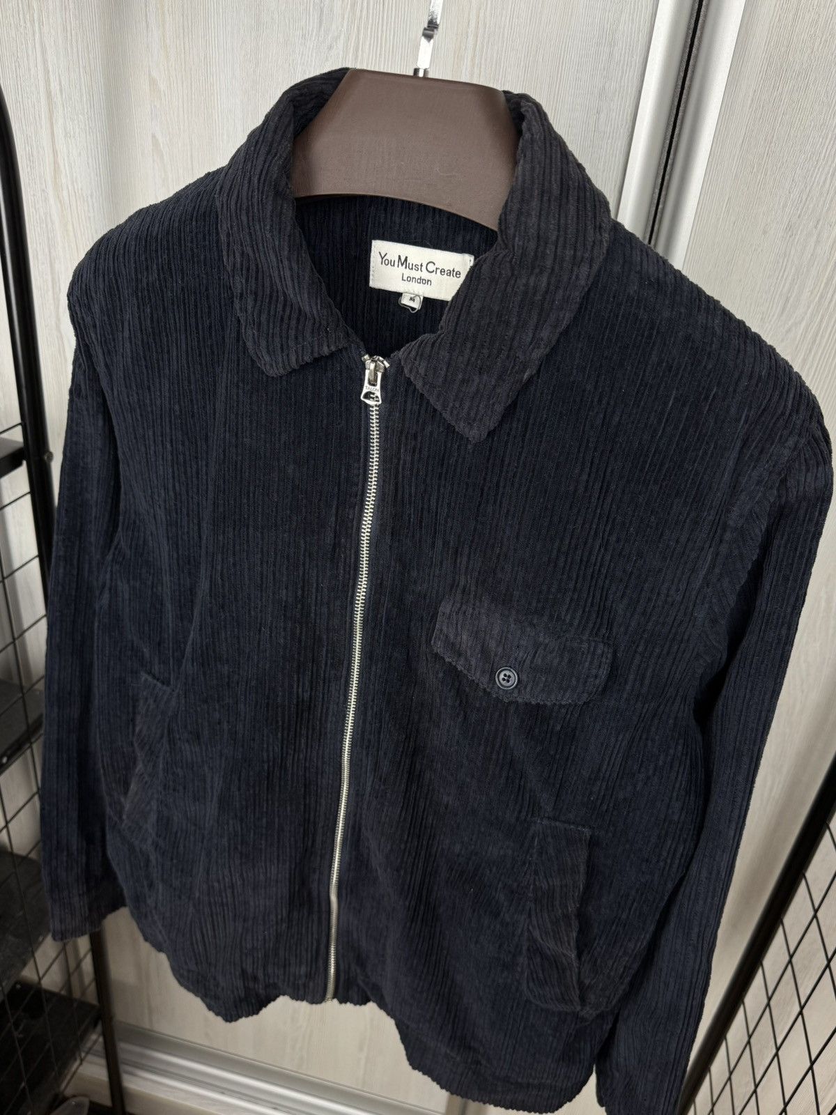 YMC YMC You Must Create Navy blue cotton corduroy jacket Size US M / EU 48-50 / 2 - 8 Thumbnail