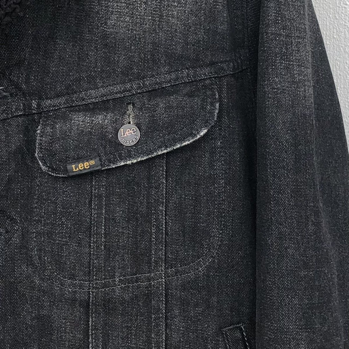 Lee Lee Storm Rider Lined Sherpa Denim Jacket Size US L / EU 52-54 / 3 - 5 Thumbnail