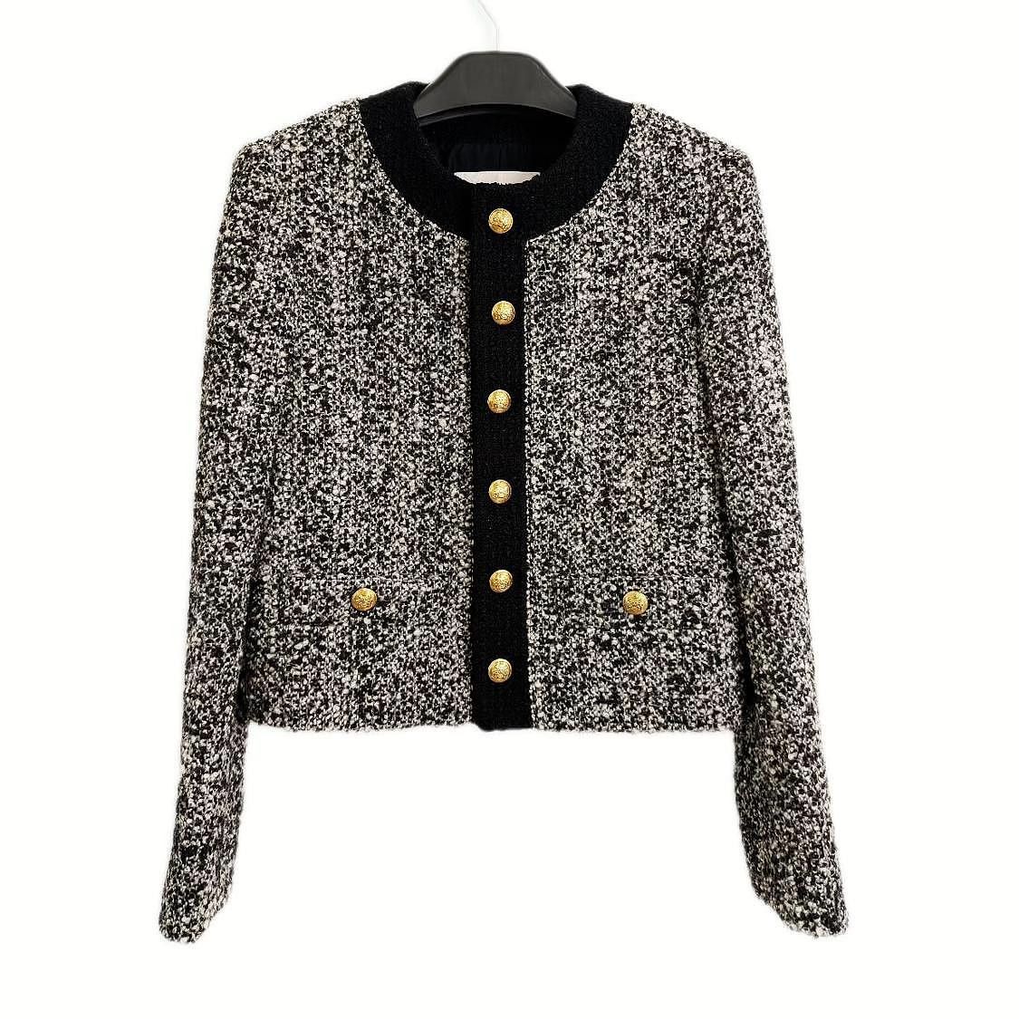 Celine Celine Tweed Button Jacket Size 34 Size XS / US 0-2 / IT 36-38 - 1 Thumbnail