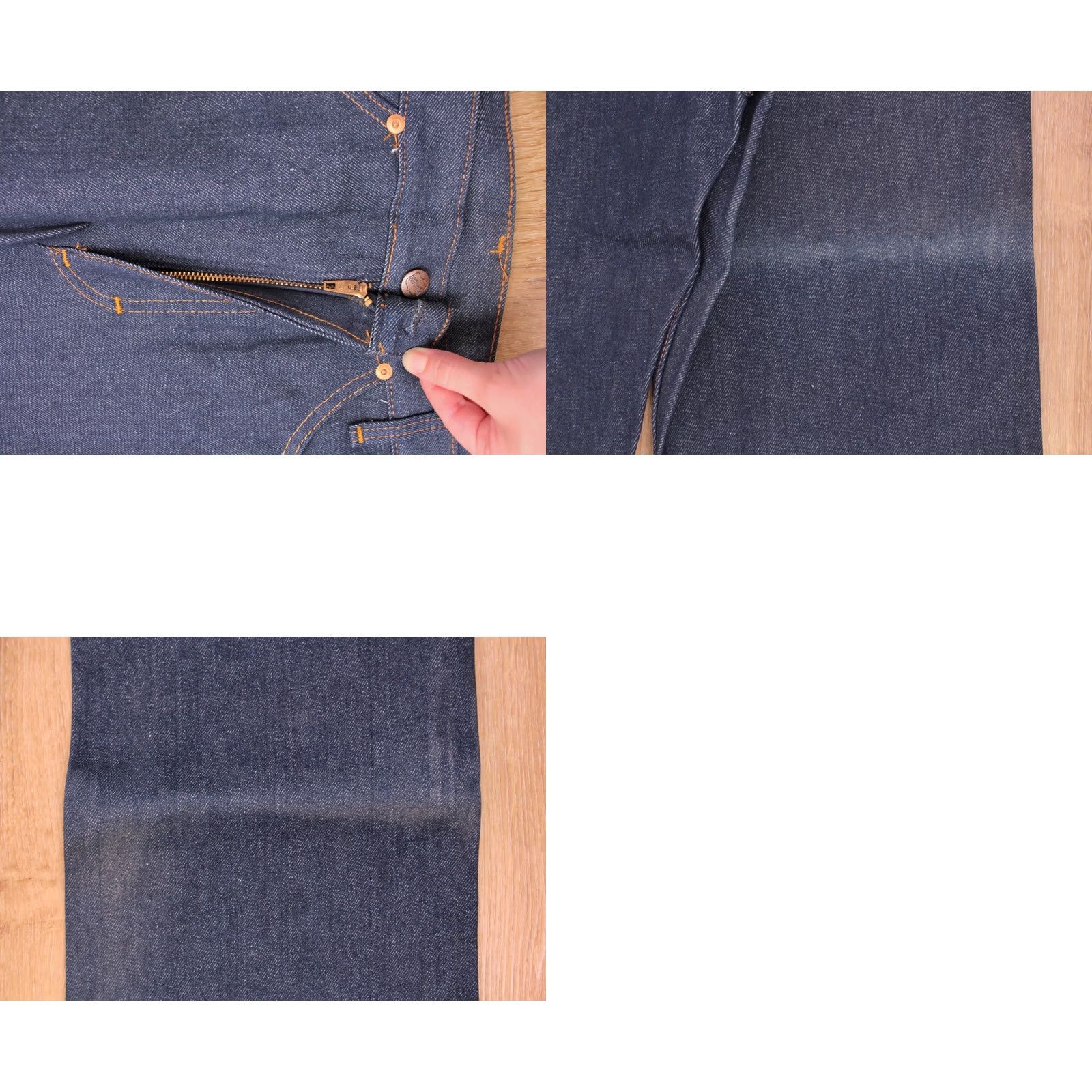 Vintage VINTAGE 70s Big Smith Jeans Boot Cut 30x34 Blue Mens Size US 30 / EU 46 - 8 Thumbnail