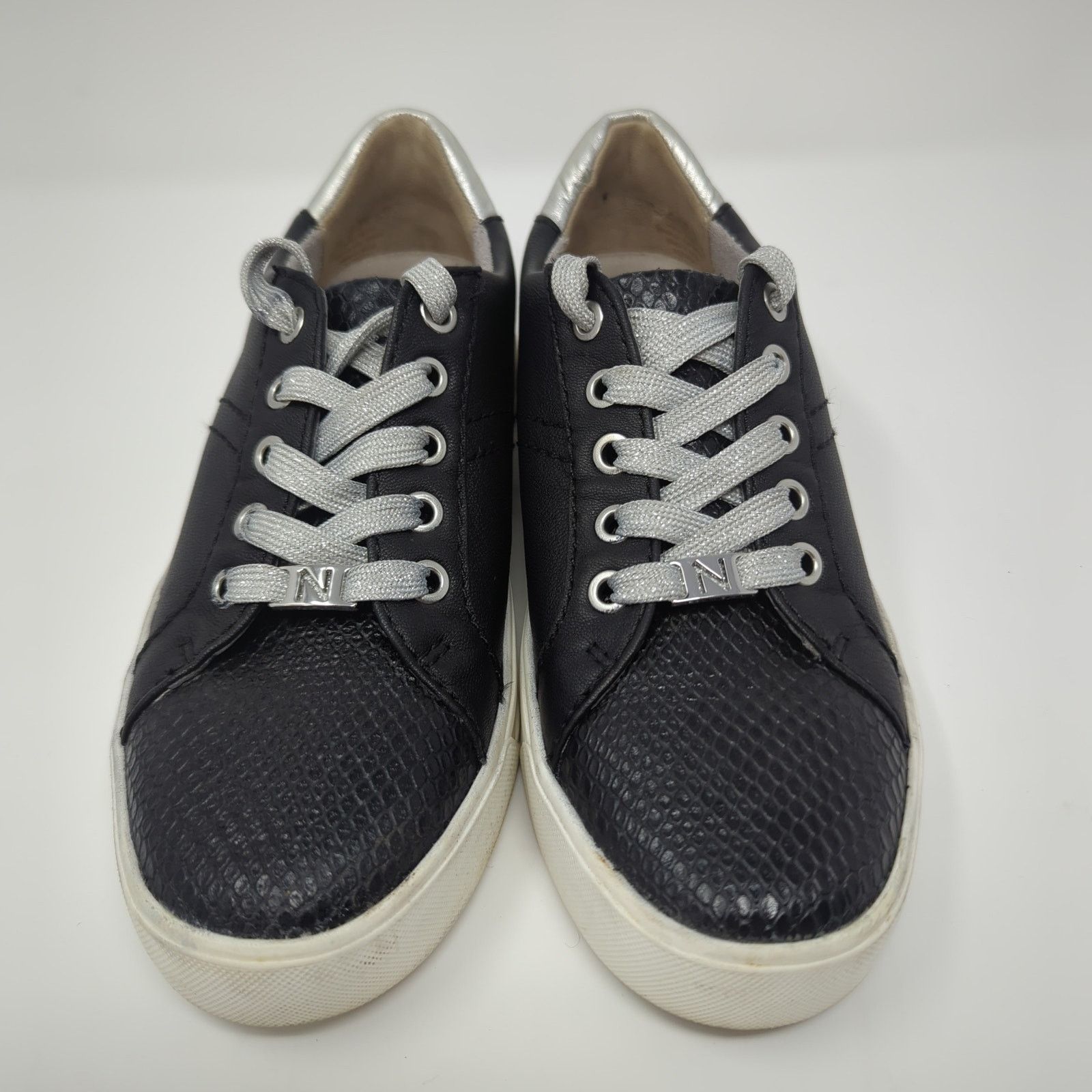 Naturalizer NATURALIZER Astara Sneakers Shoes In Black Leather Size 7.5 Size US 7.5 / IT 37.5 - 3 Thumbnail