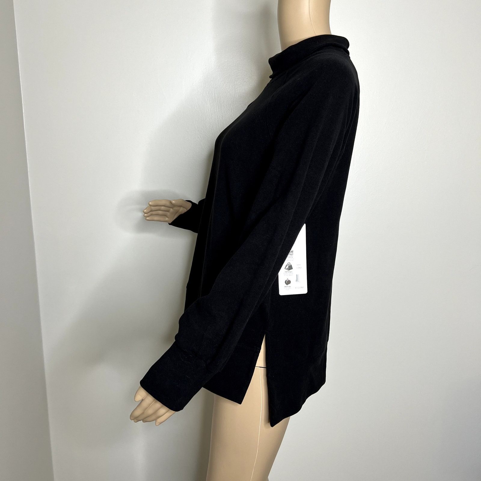 Other RBX Black Turtleneck Long Sleeve Athletic Top Size S / US 4 / IT 40 - 2 Thumbnail