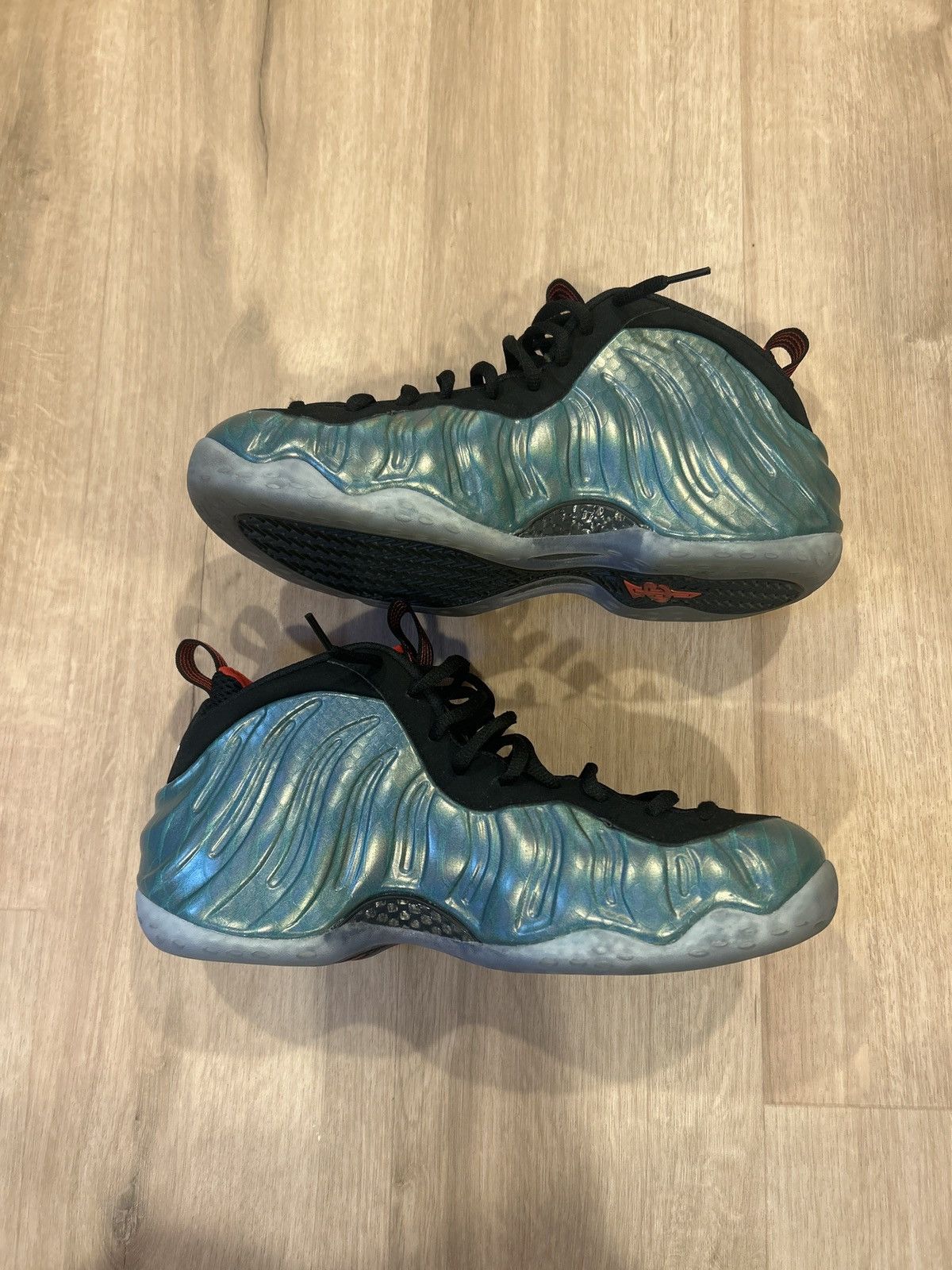 Nike Nike Foamposite “Gone Fishing” Size US 12.5 / EU 45-46 - 2 Thumbnail