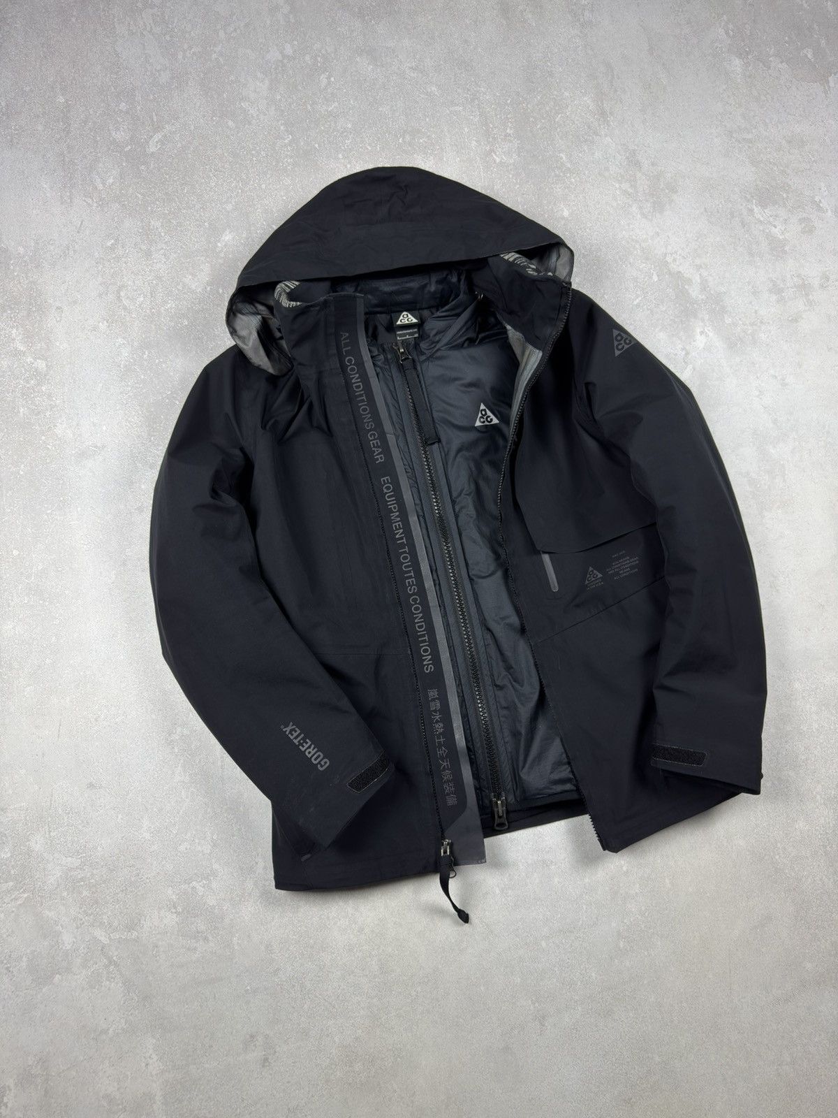 Nike ACG Nike Lab ACG 2 in 1 Gore-Tex Jacket System Acronym GorpCore Size US S / EU 44-46 / 1 - 21 Thumbnail