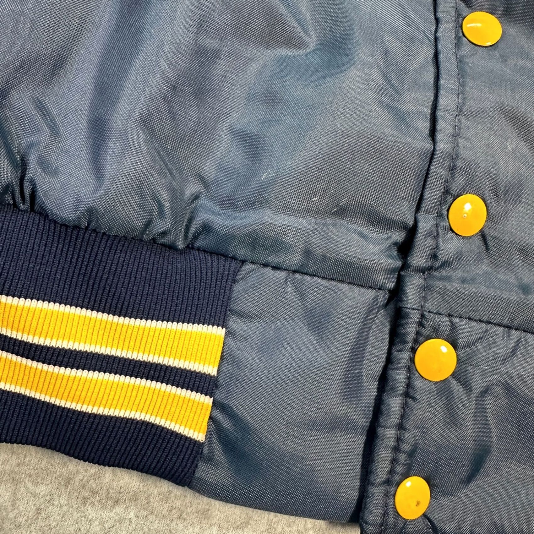 Vintage West Wind Jose Bomber Jacket Blue Men's Medium Long Sleeve Pockets Size US M / EU 48-50 / 2 - 4 Thumbnail