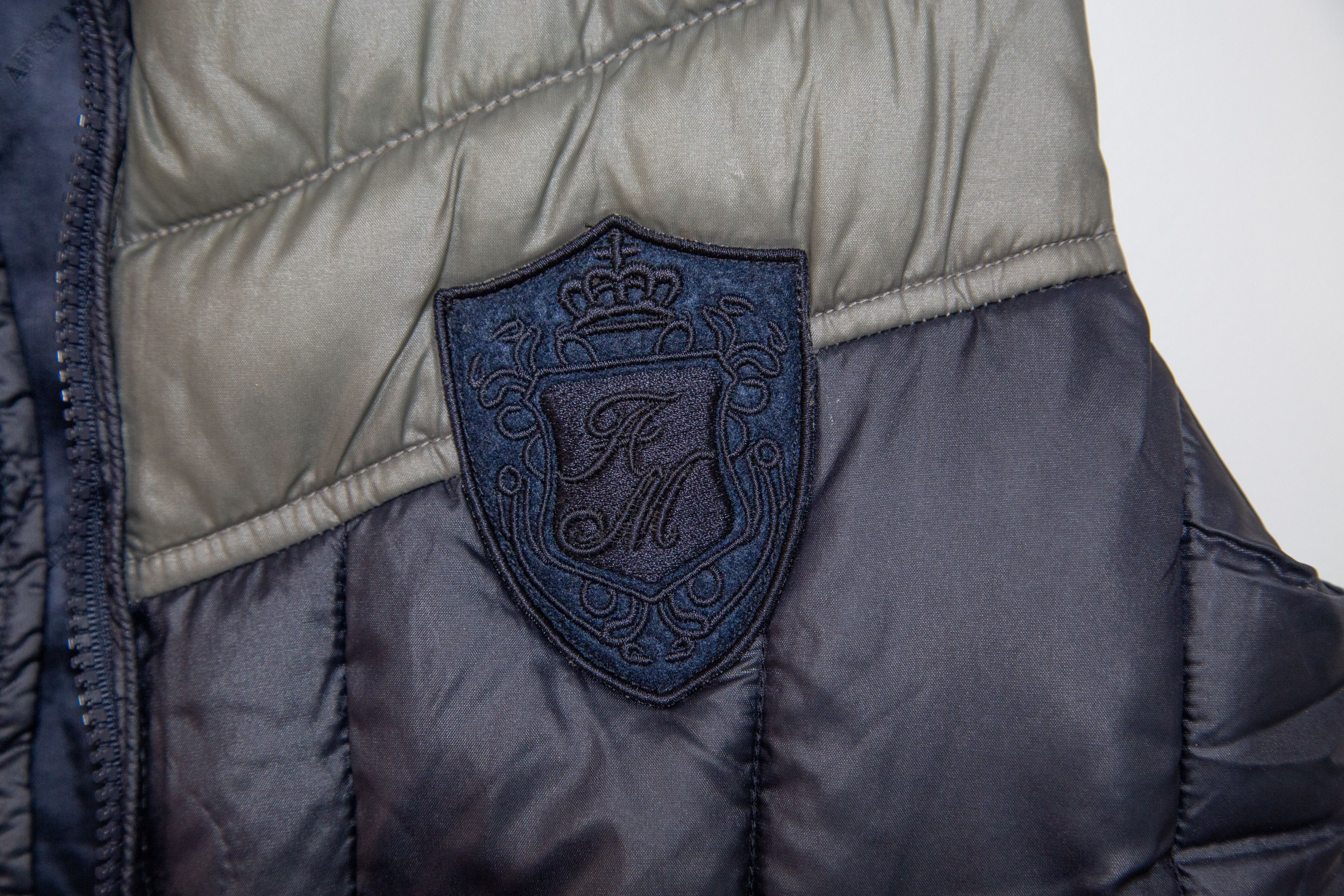 Antony Morato Antony Morato Italia Puffer Vest Mens 46 Navy Gray Full Zip Size US S / EU 44-46 / 1 - 5 Thumbnail