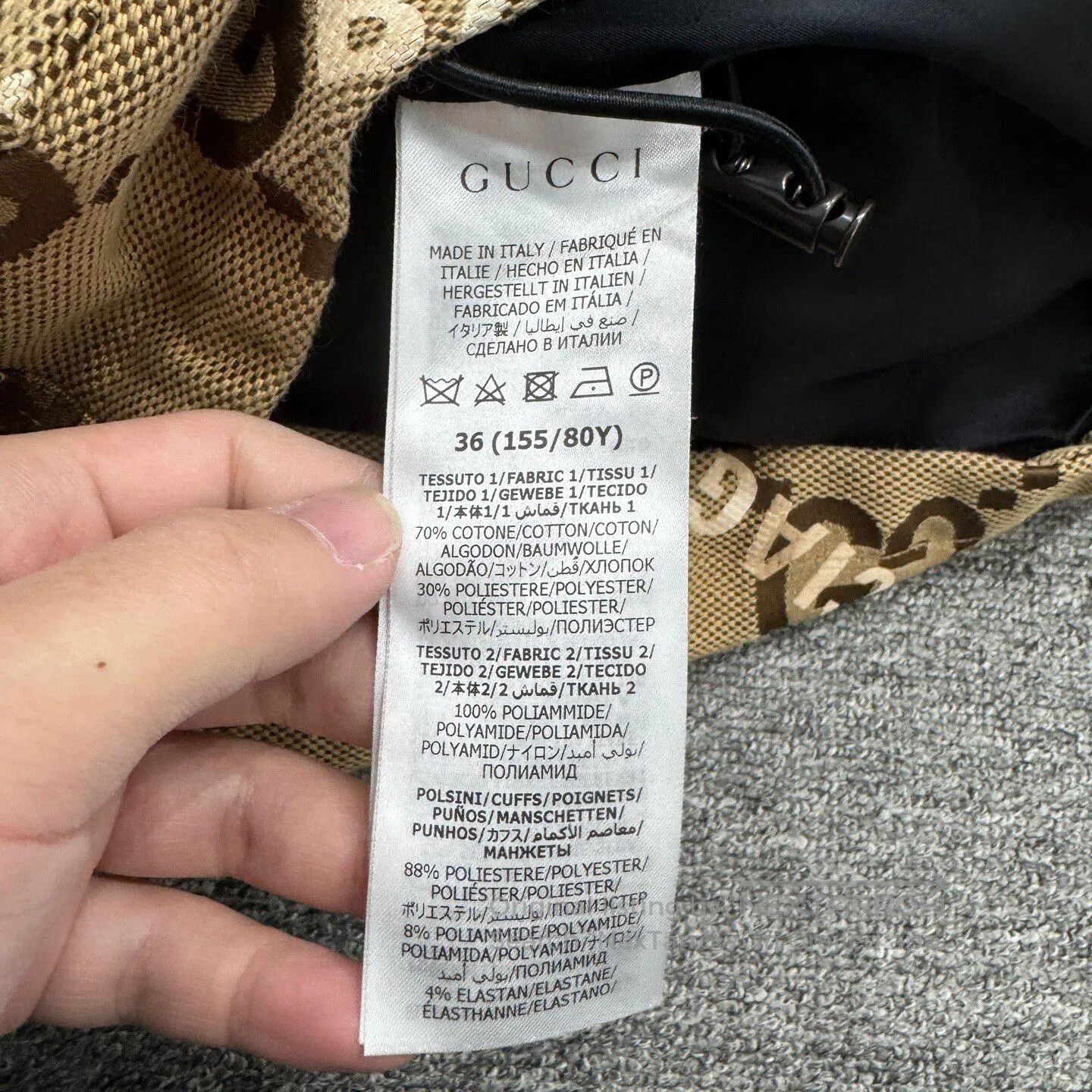 Gucci Guicci size36 The bullet-screen display is completely cover Size US XXS / EU 40 - 4 Thumbnail