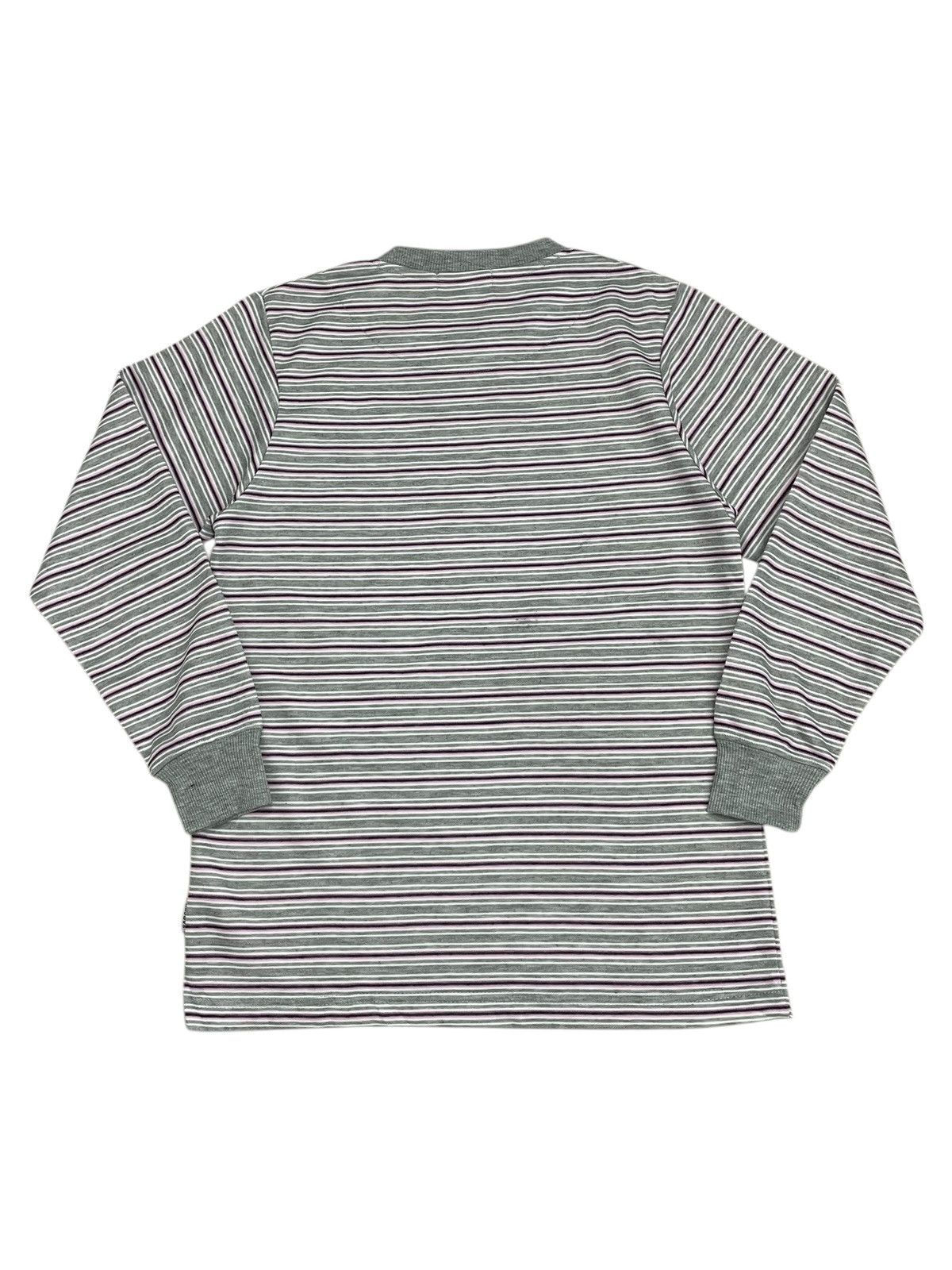 Designer Y’saccs Sacsny Yohji Yamamoto Stripe Colorway Sweatshirt Size US M / EU 48-50 / 2 - 2 Thumbnail