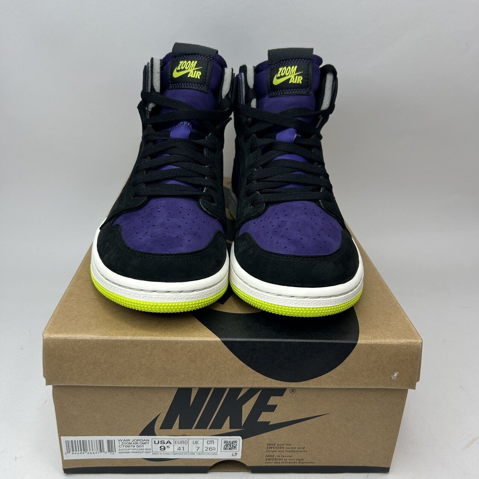 Nike Nike Air Jordan 1 High Zoom WMNS “Halloween” 2023 Size US 9.5 / IT 39.5 - 2 Thumbnail
