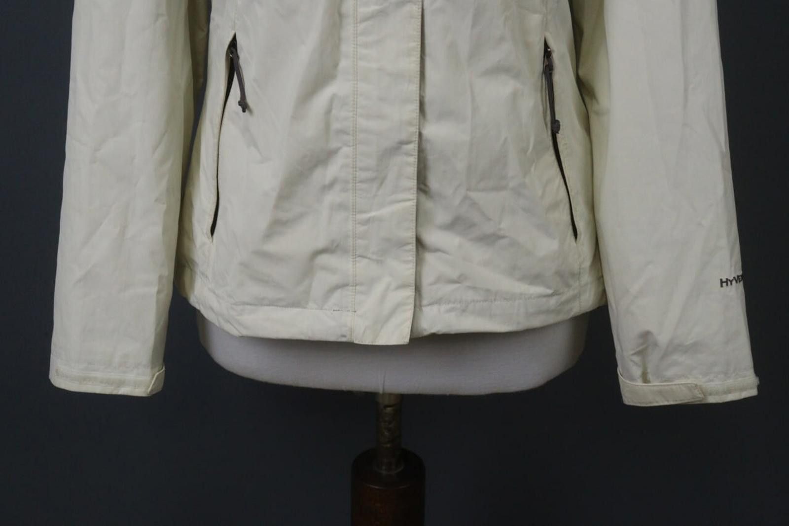 The North Face The North Face White Casual Zipper Hooded Jacket Size M Size M / US 6-8 / IT 42-44 - 3 Thumbnail