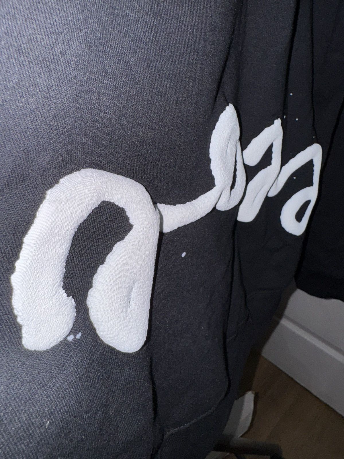 Asspizza Asspizza Puff Print Face Hoodie Black 2022 Size US M / EU 48-50 / 2 - 8 Thumbnail