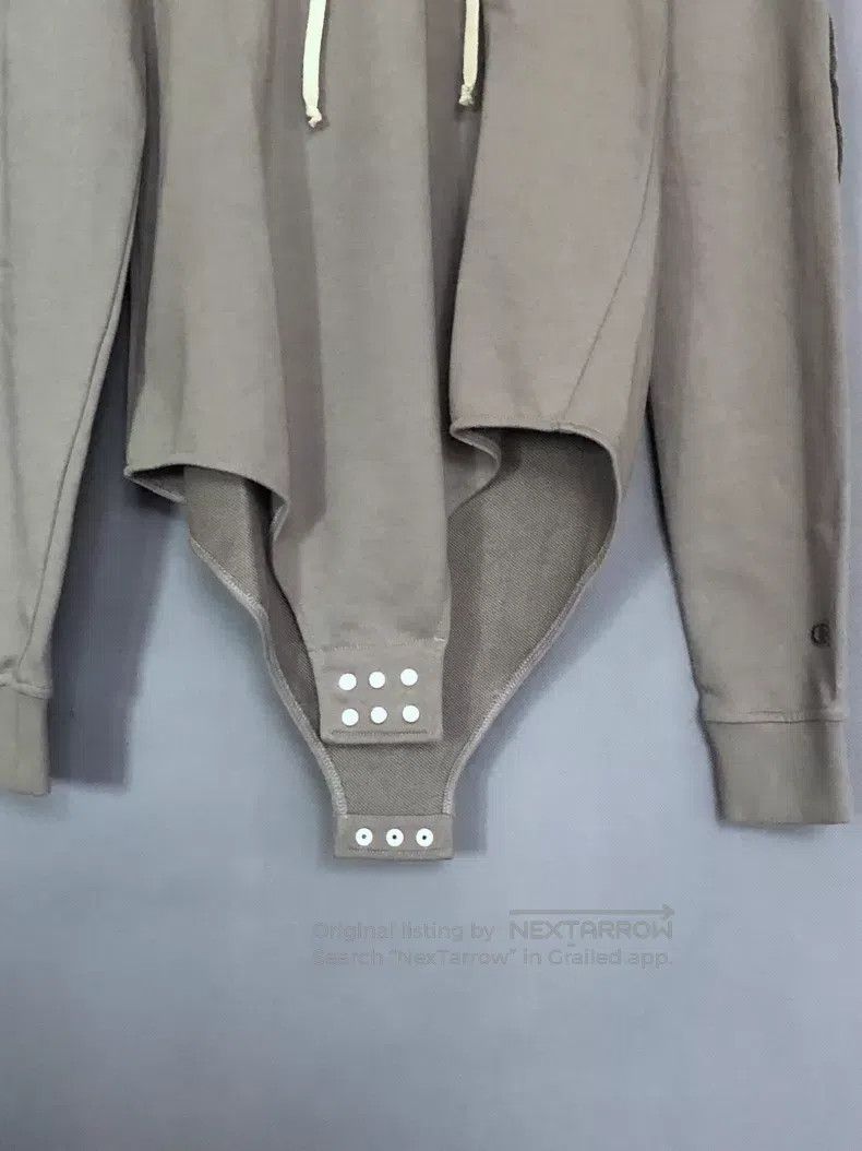 Rick Owens Rick Owens Champion Collaboration One-Piece Fashion Hoodie Size US L / EU 52-54 / 3 - 3 Thumbnail