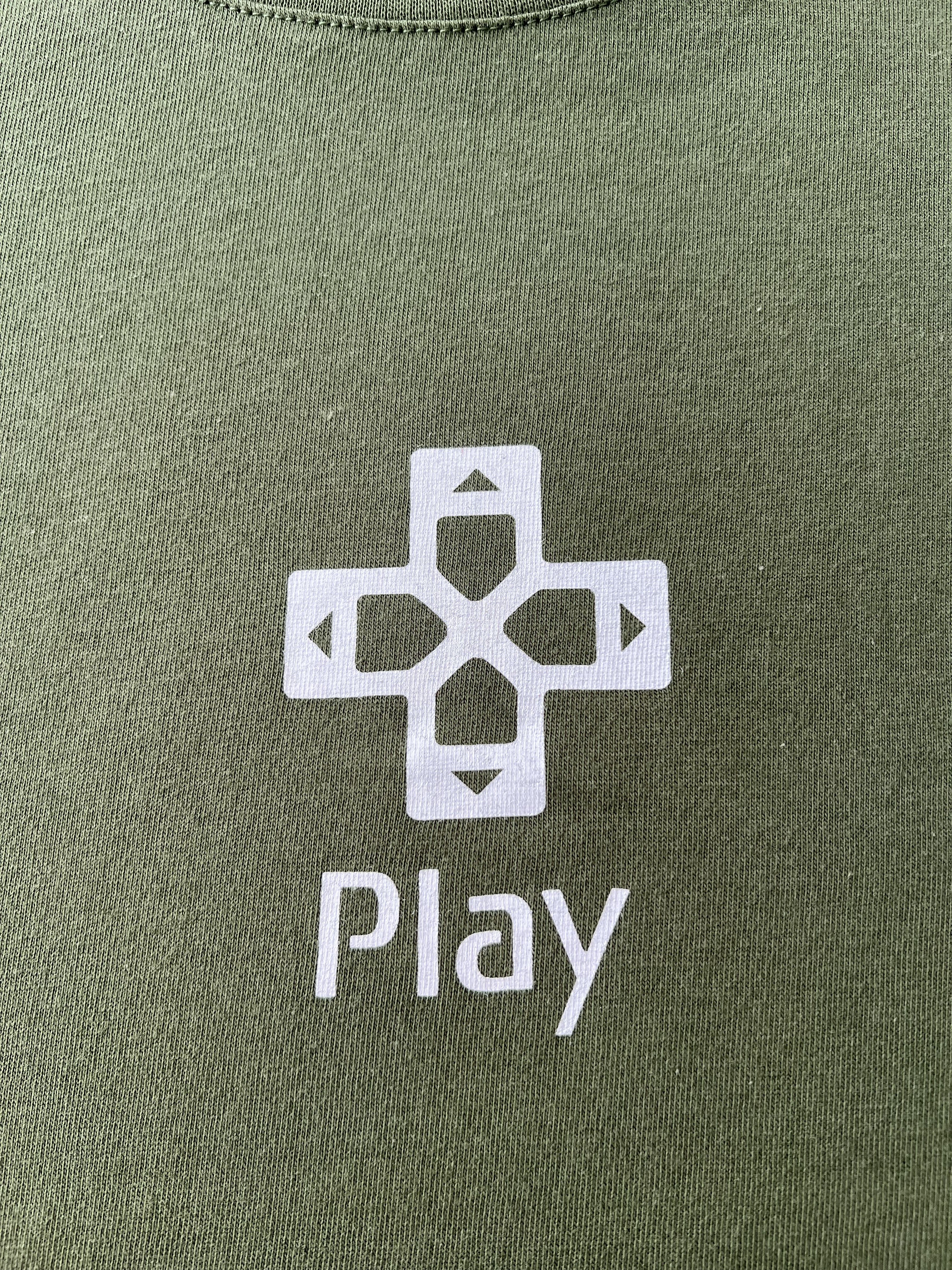 Playstation Vintage 2000s Playstation 2 PS2 Promo Long Sleeve T-shirt Size US L / EU 52-54 / 3 - 6 Thumbnail