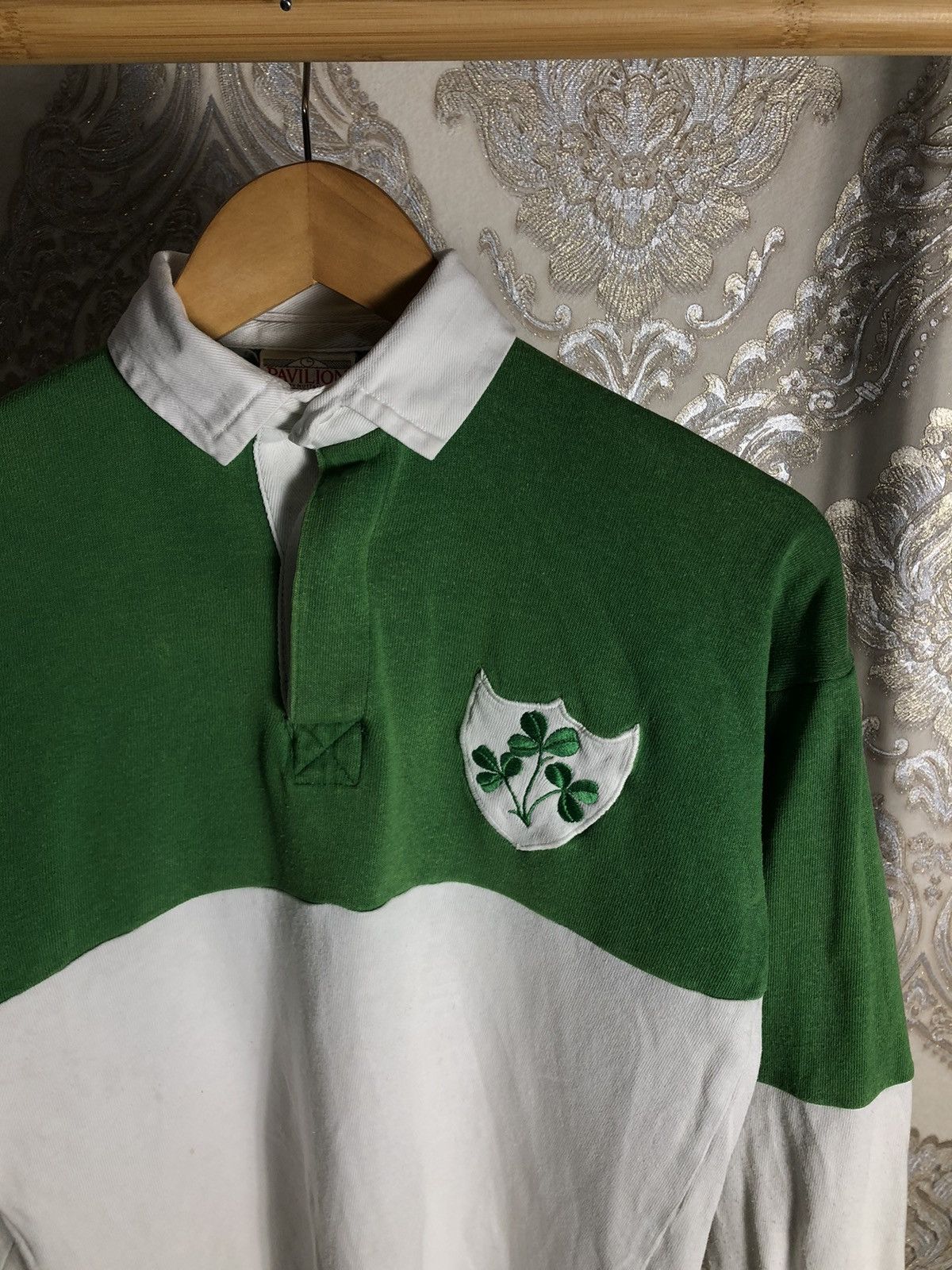 Canterbury of New Zealand VINTAGE IRELAND RUGBY RETRO JERSEY BLOKECORE FOOTBALL 90s Size US S / EU 44-46 / 1 - 2 Thumbnail
