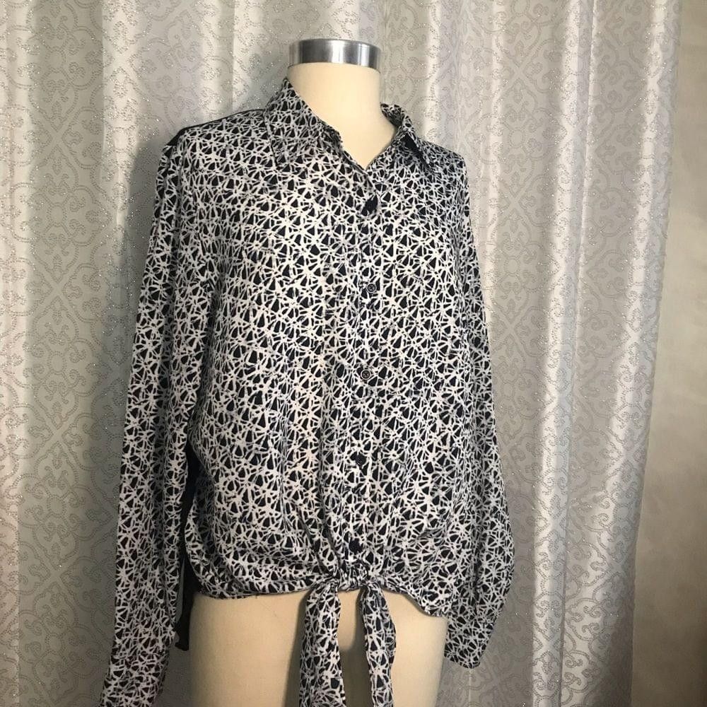 Michael Kors Michael Kors button down blouse T2 Size XL / US 12-14 / IT 48-50 - 1 Thumbnail