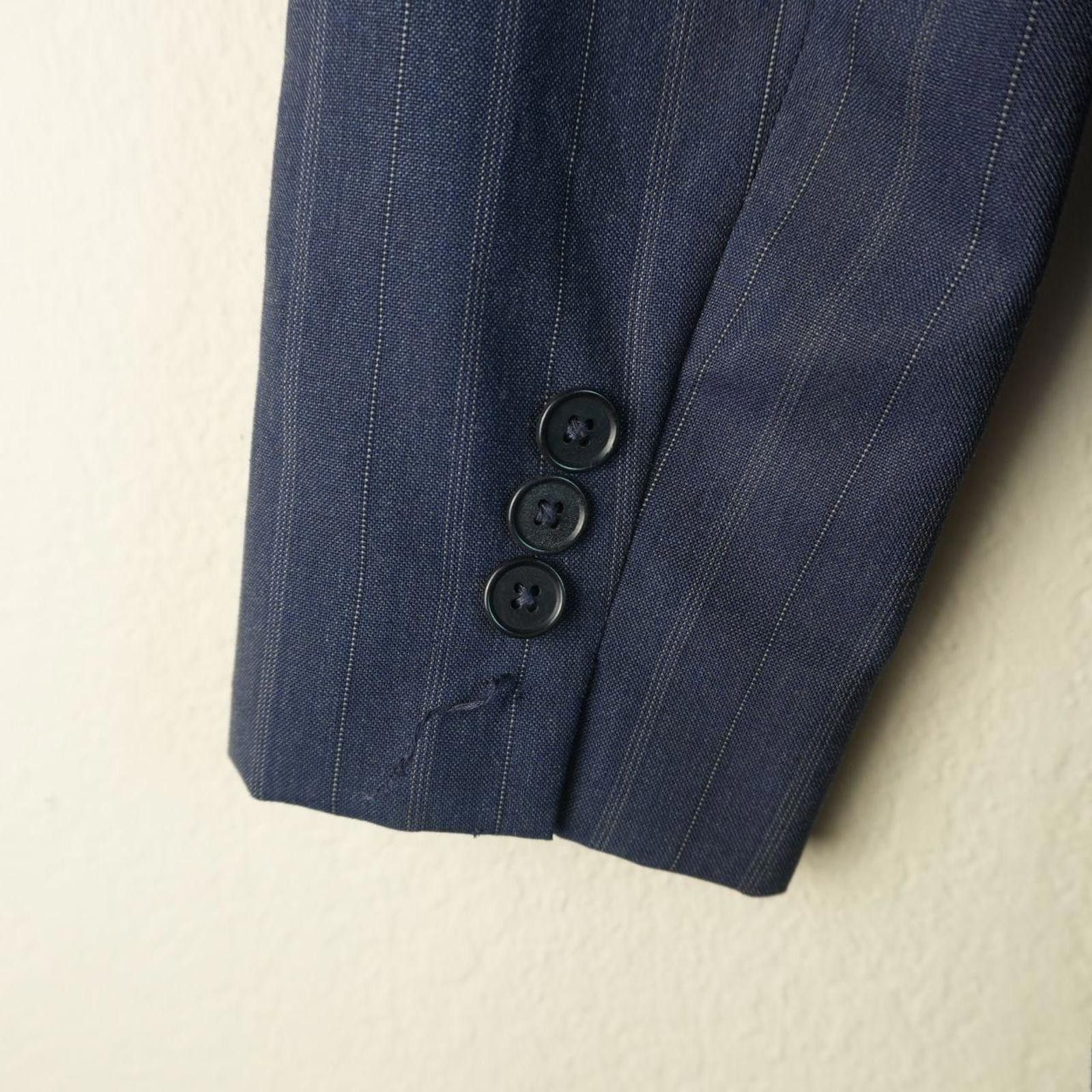 Lauren Ralph Lauren Ralph Lauren Blazer Women's 6 Navy Lauren Striped Size M / US 6-8 / IT 42-44 - 7 Thumbnail