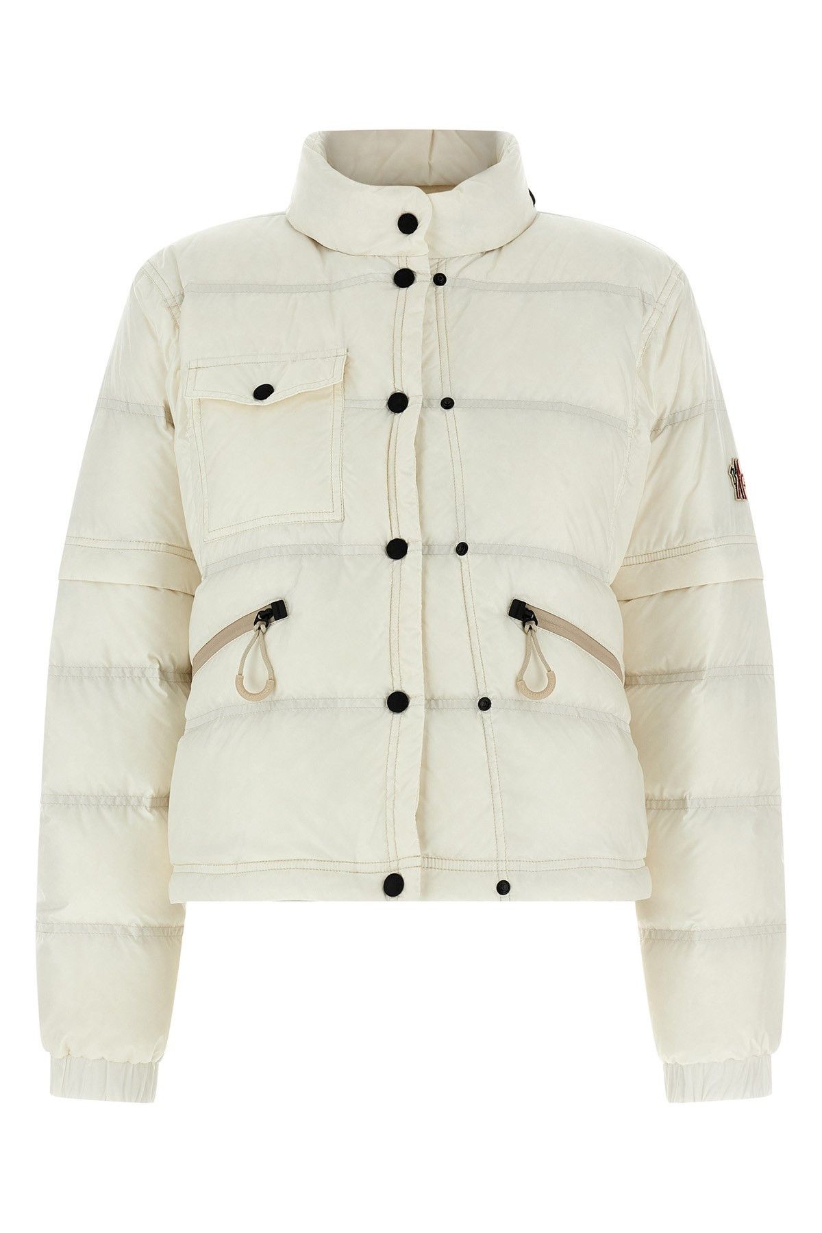 ポンチョ・ケープ Moncler Grenoble 'Vorassay' Beige Nylon Cape Moncler Grenoble MONCLER GRENOBLE 'Vorassay' Beige Nylon