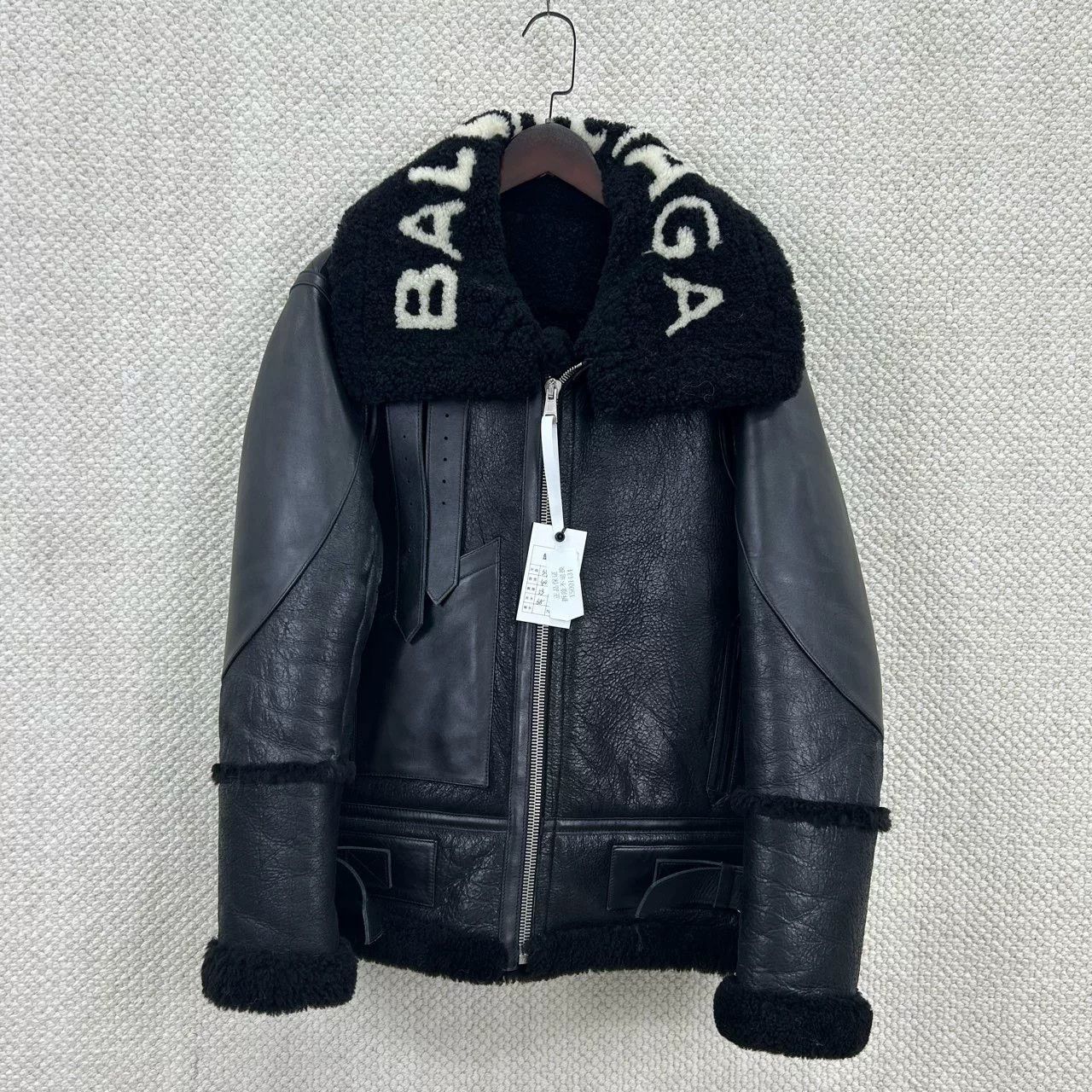 Balenciaga Balenciaga Lambskin Leather Jacket Size 34 Size US XXS / EU 40 - 1 Thumbnail