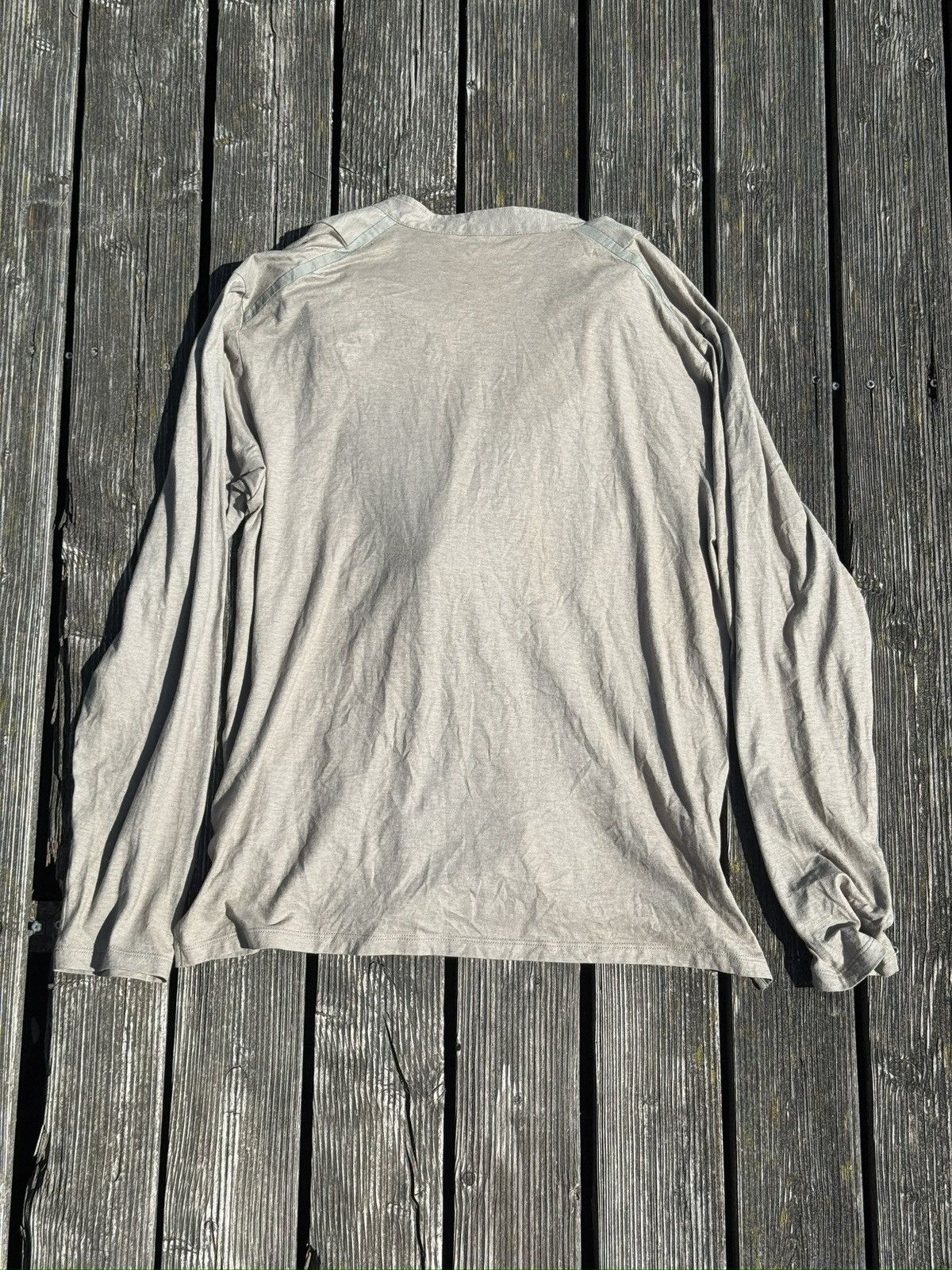 Yves Saint Laurent SS2001 Yves Saint Laurent Mao Longsleeve Size US L / EU 52-54 / 3 - 5 Thumbnail