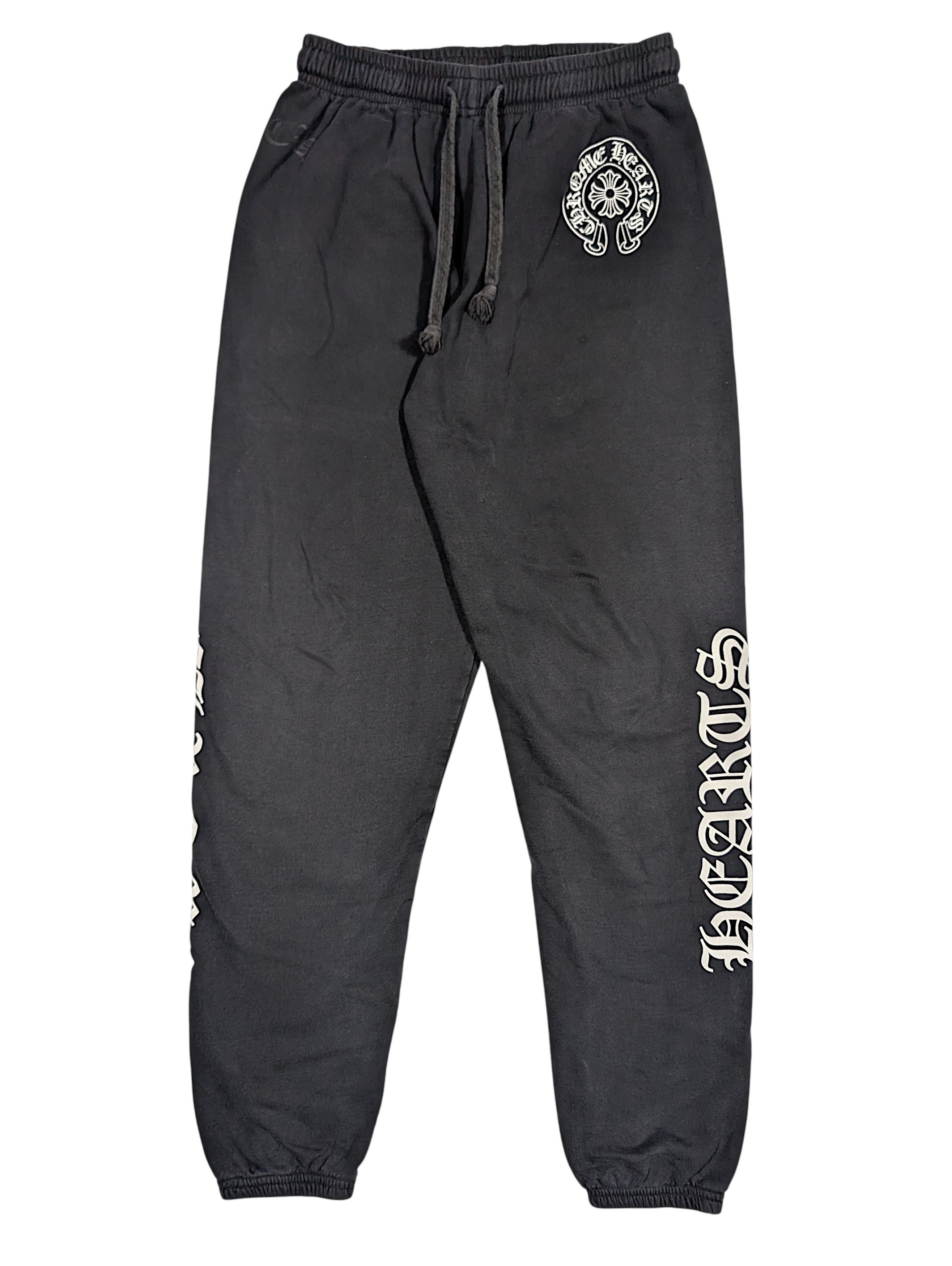 Chrome Hearts Chrome Hearts Fuck You Sweatpants Classic Logo Black Size US 34 / EU 50 - 1 Thumbnail