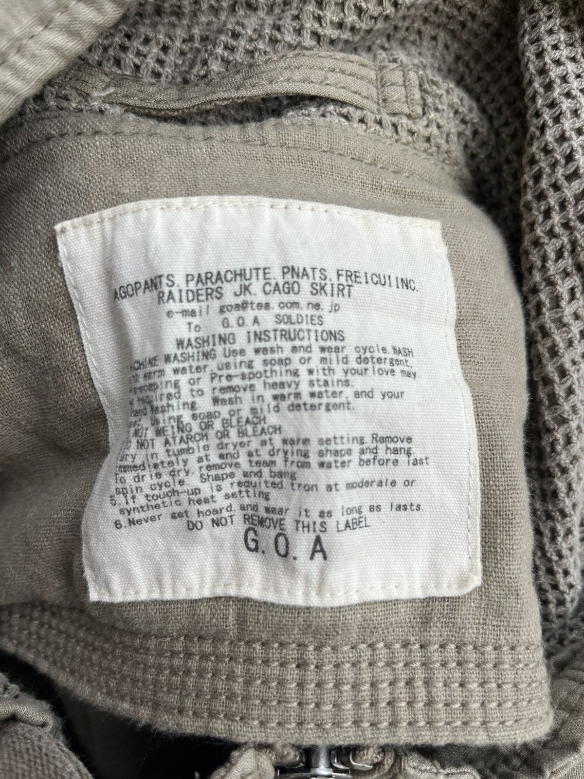 Hysteric Glamour G.o.a Cargo vest Size US M / EU 48-50 / 2 - 10 Thumbnail