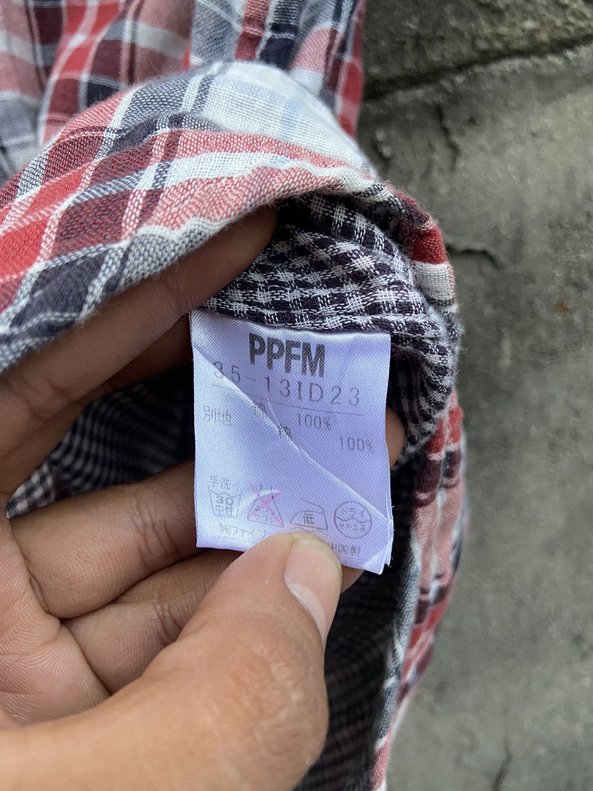 PPFM Vtg PPFM double layer shirt Size US M / EU 48-50 / 2 - 10 Thumbnail