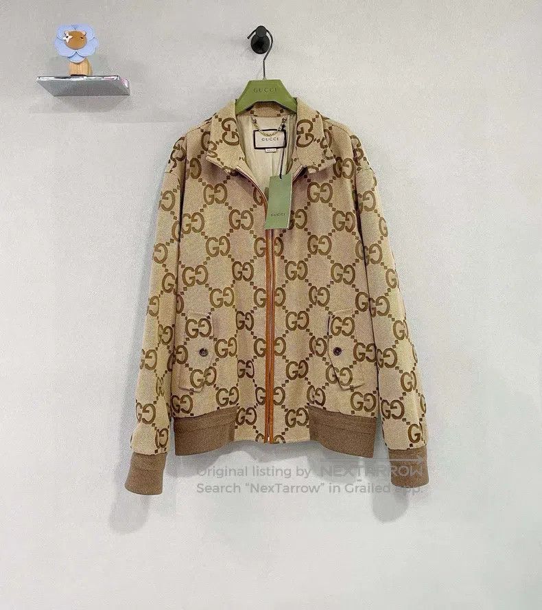 Gucci Gucci Camel-coloured double G coat Size US M / EU 48-50 / 2 - 4 Thumbnail