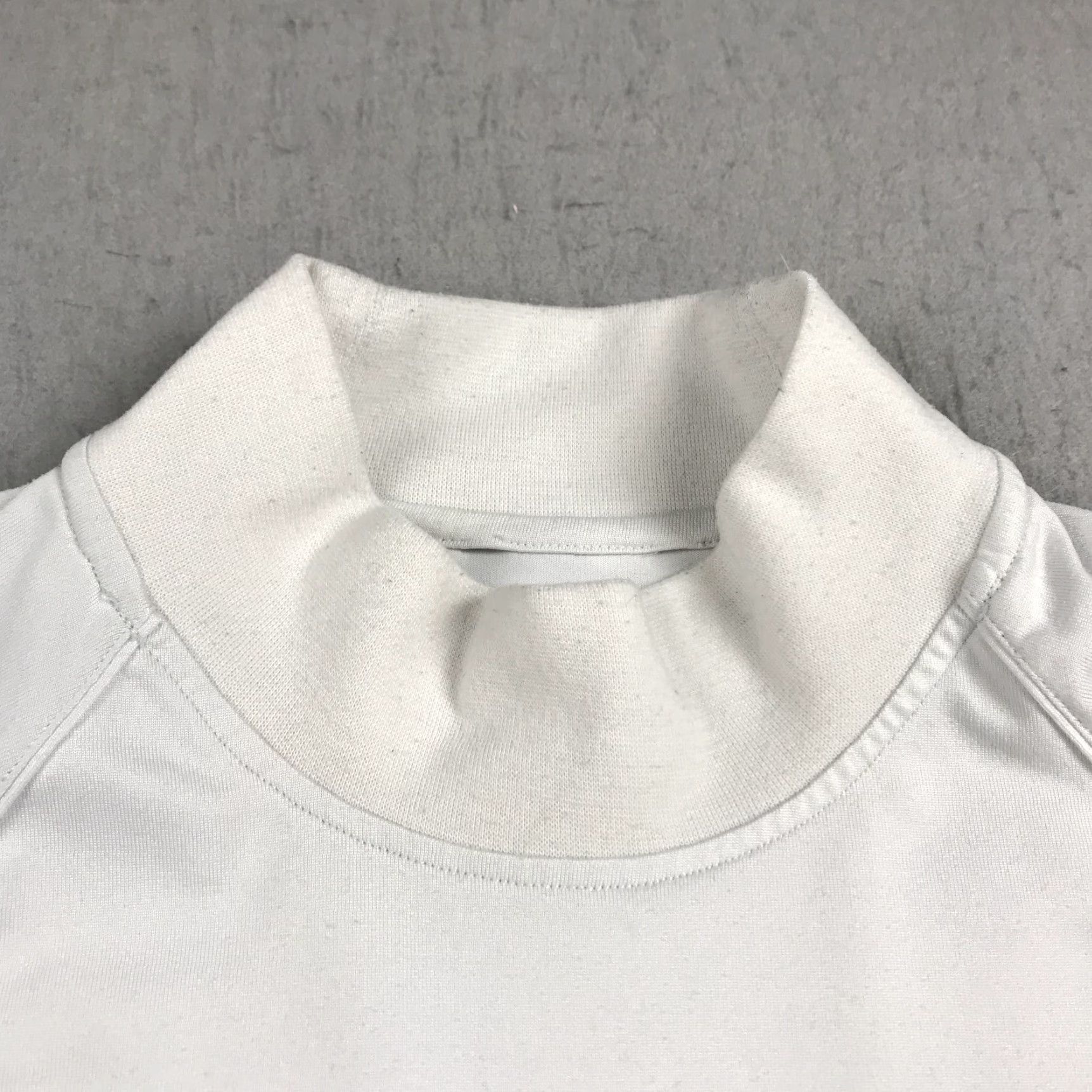 Vintage Masters Golf Shirt Mens M White Zero Restriction Mock Neck Augusta Logo Size US M / EU 48-50 / 2 - 3 Thumbnail