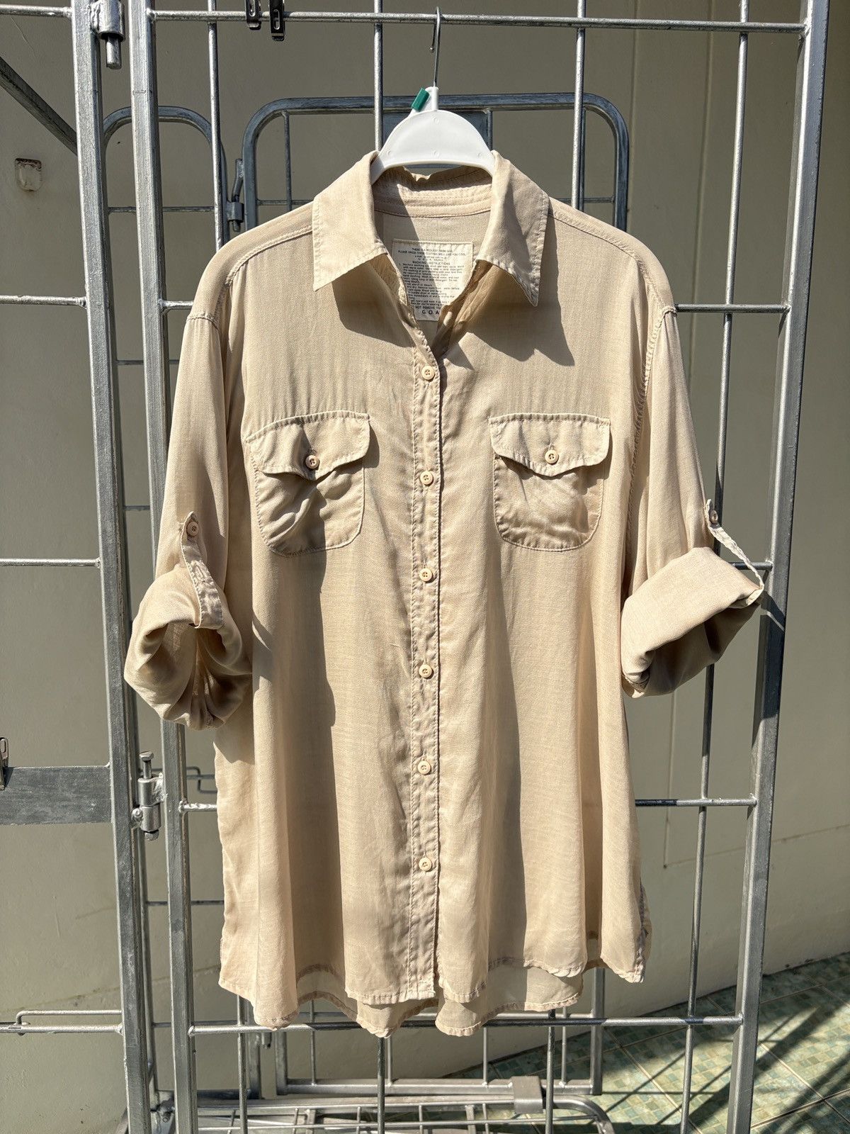 GOA G.O.A beige shirt Size ONE SIZE - 1 Thumbnail