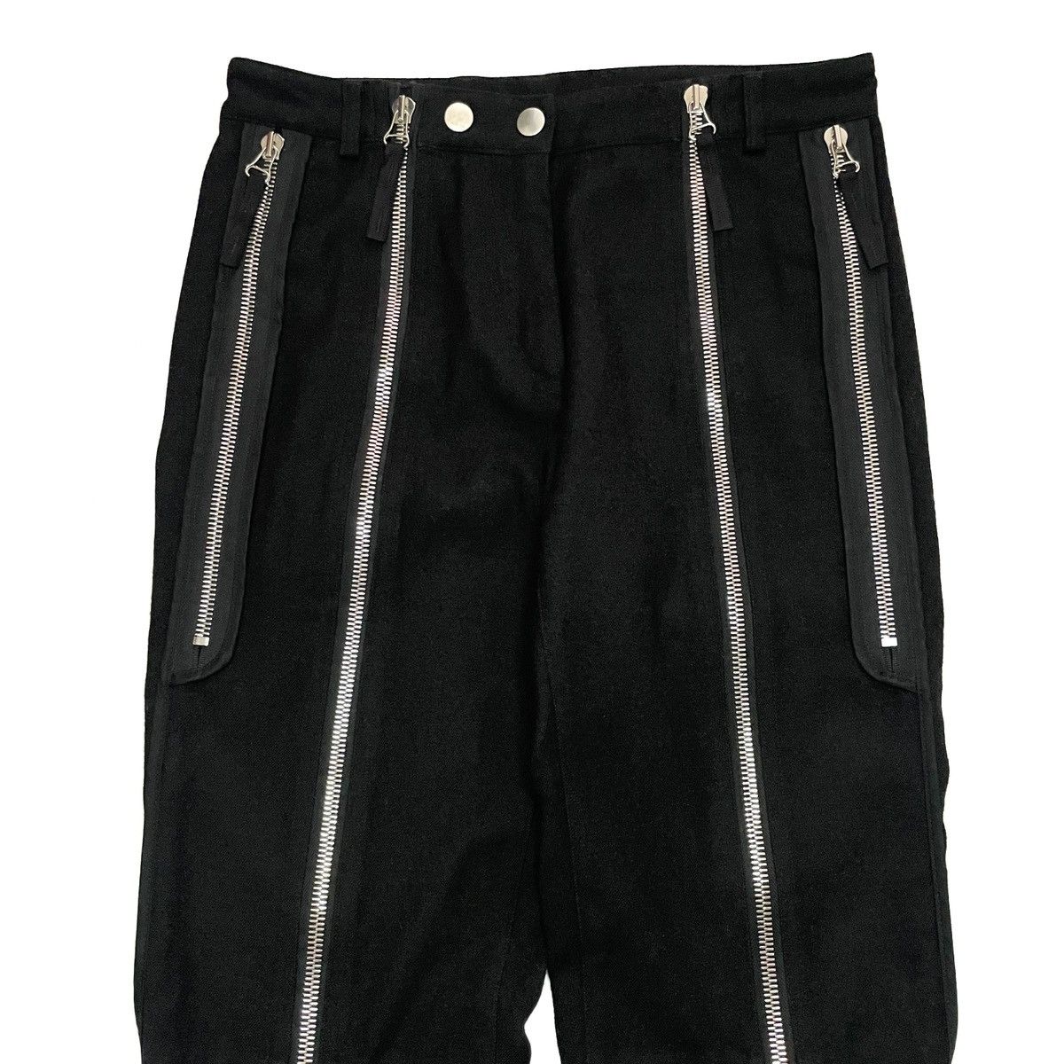 Dries Van Noten Dries Van Noten AW14 Zippers Wool Pants Size 28" / US 6 / IT 42 - 4 Thumbnail