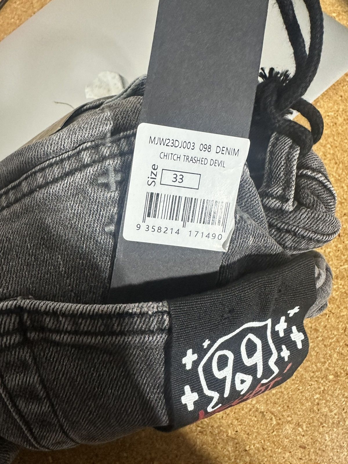 Ksubi Ksubi juice wrld 999 thrashed devil chitch jeans Size US 33 - 8 Thumbnail
