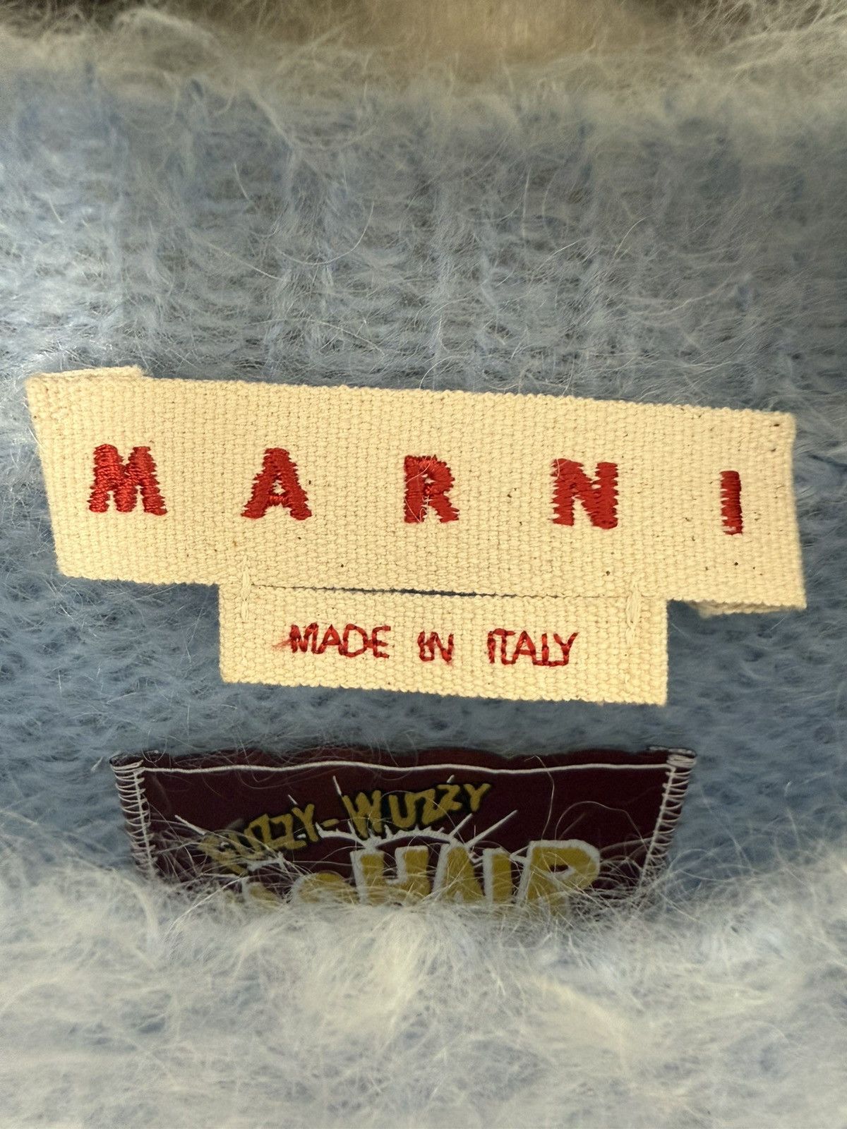 Marni Marni baby blue mohair sweater Size US M / EU 48-50 / 2 - 7 Thumbnail