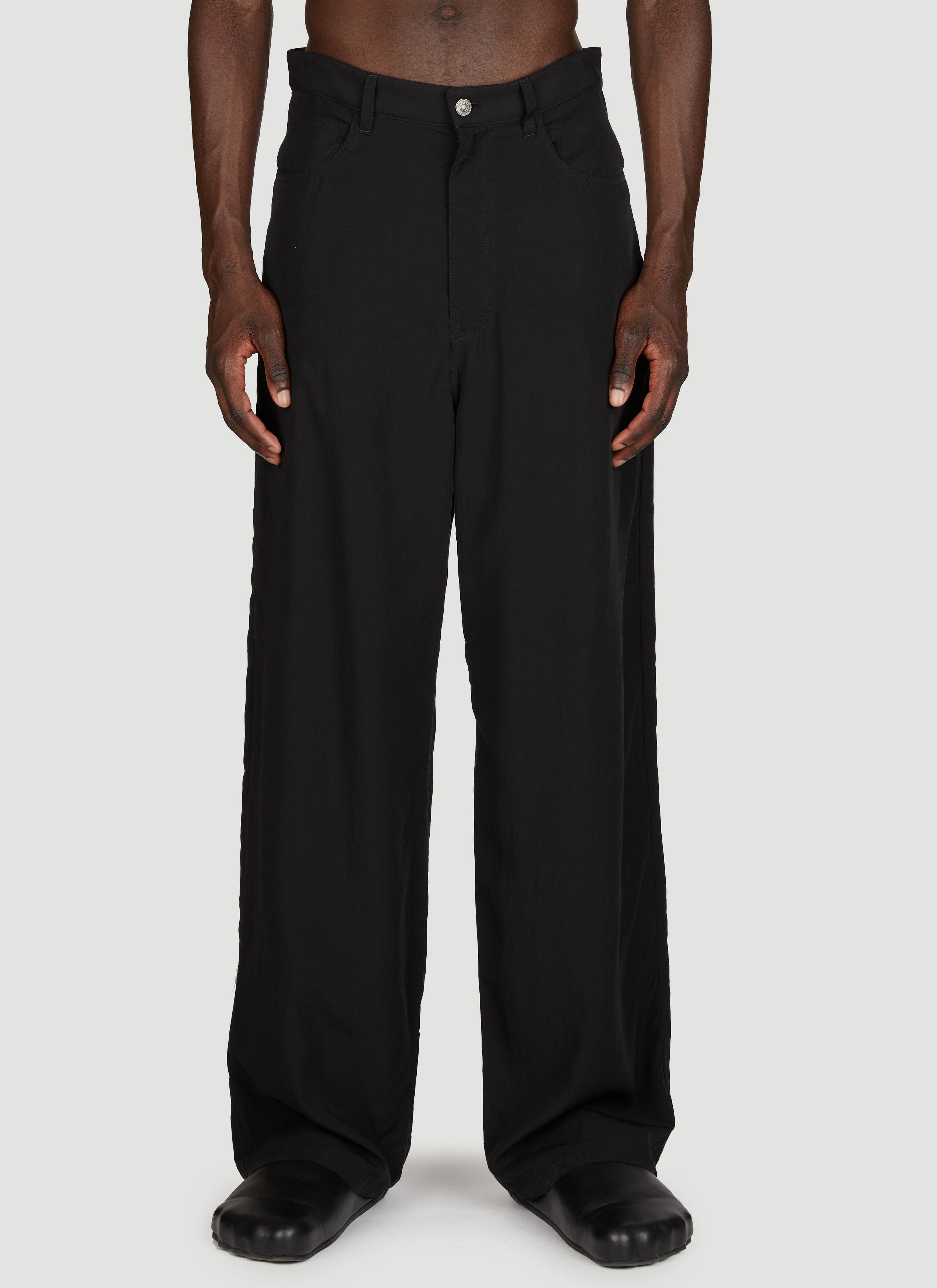 Balenciaga o1w1db10126 5-Pocket Baggy Pants in Black Size US 28 / EU 44 - 1 Thumbnail