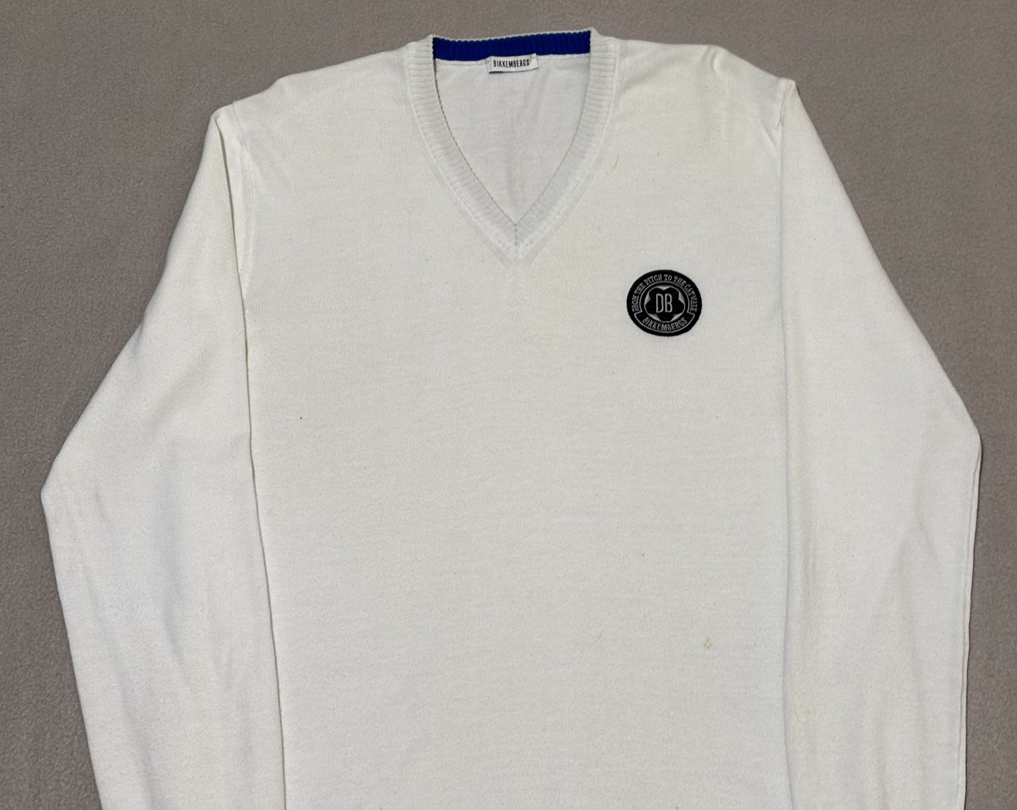 Dirk Bikkembergs Bikkembergs V-neck sweater size L Size US L / EU 52-54 / 3 - 6 Thumbnail